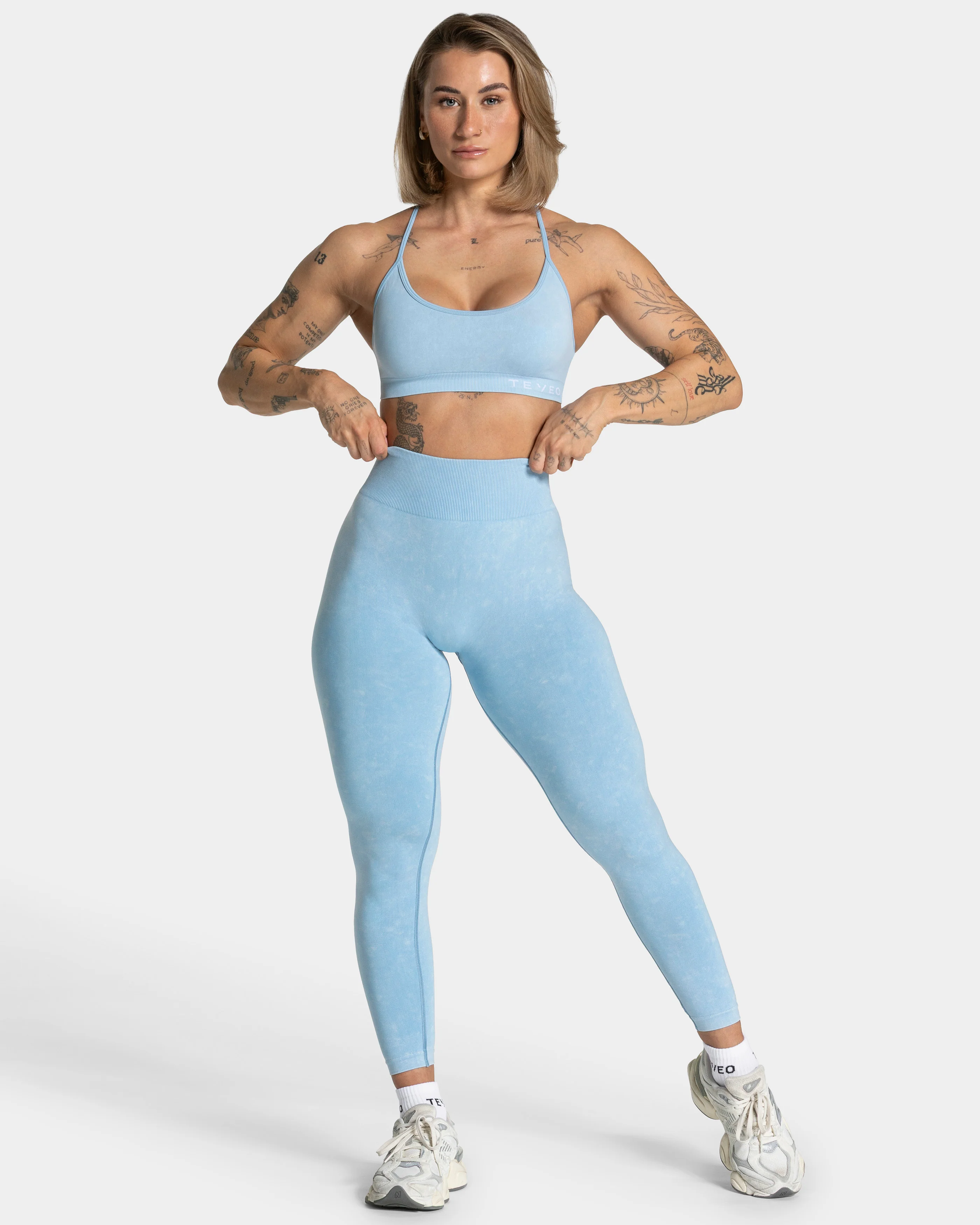Acid Covert Scrunch Leggings "Babyblau" - Image 3