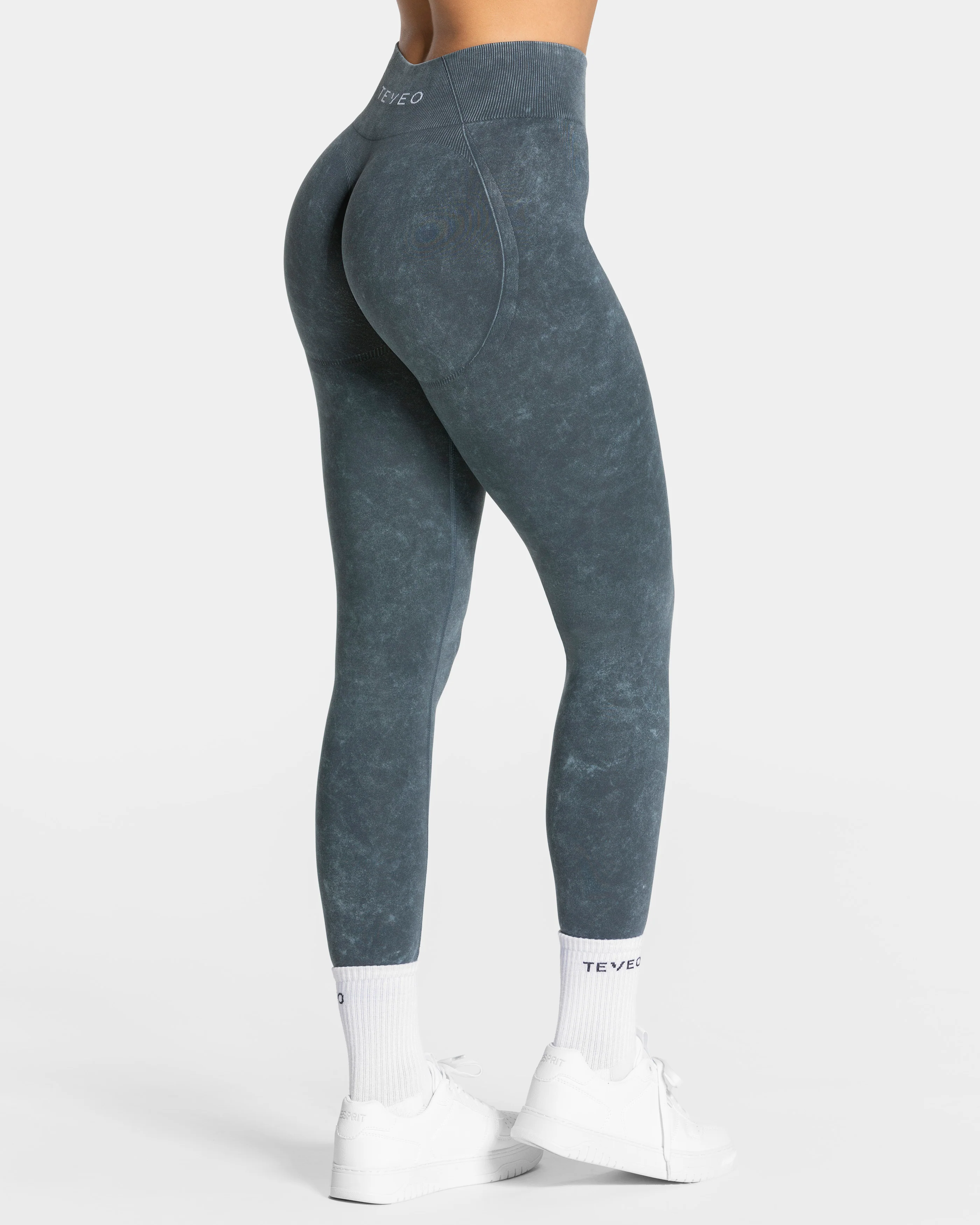Acid Covert Scrunch Leggings "Navy" - Image 2