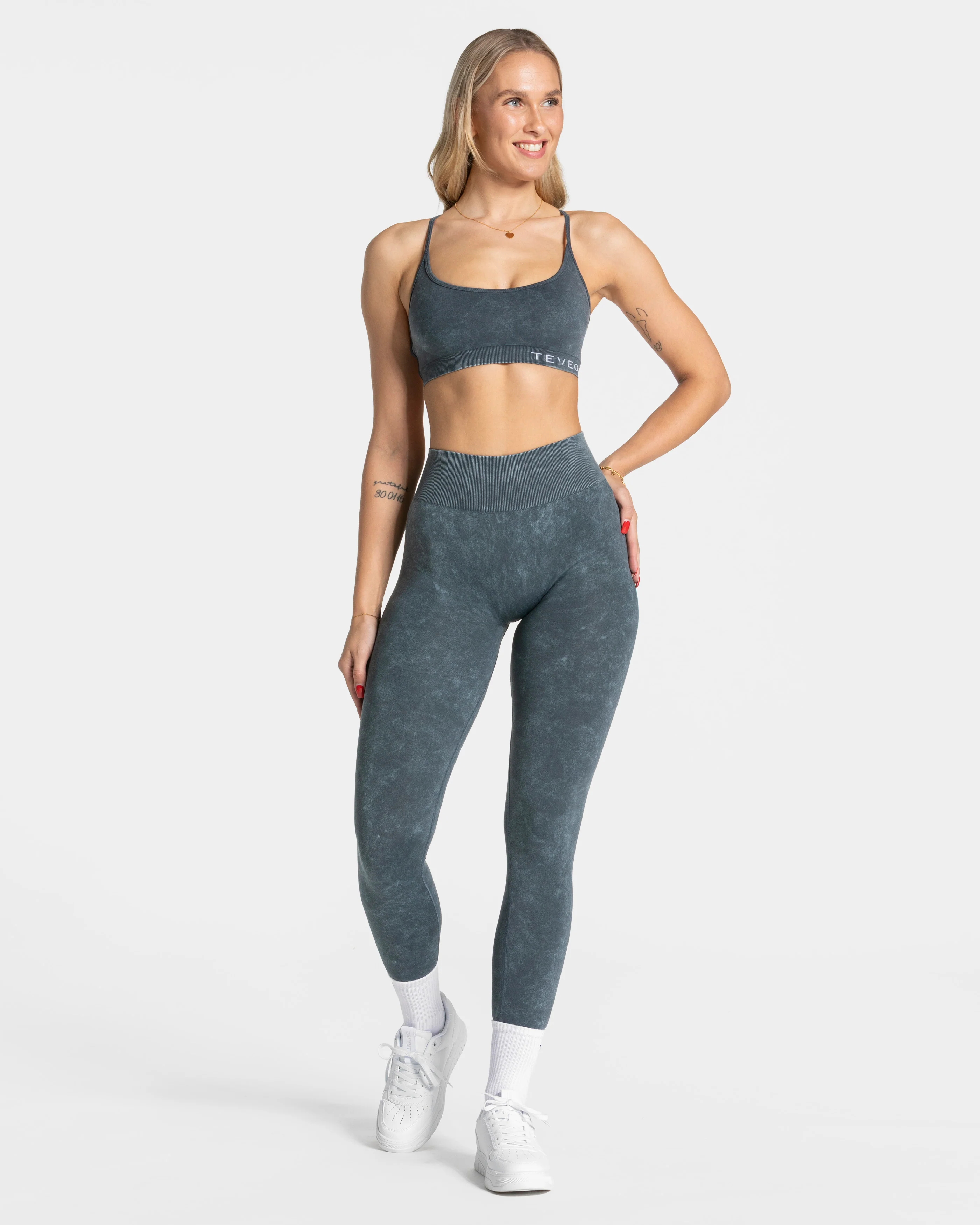 Acid Covert Scrunch Leggings "Navy" - Image 3
