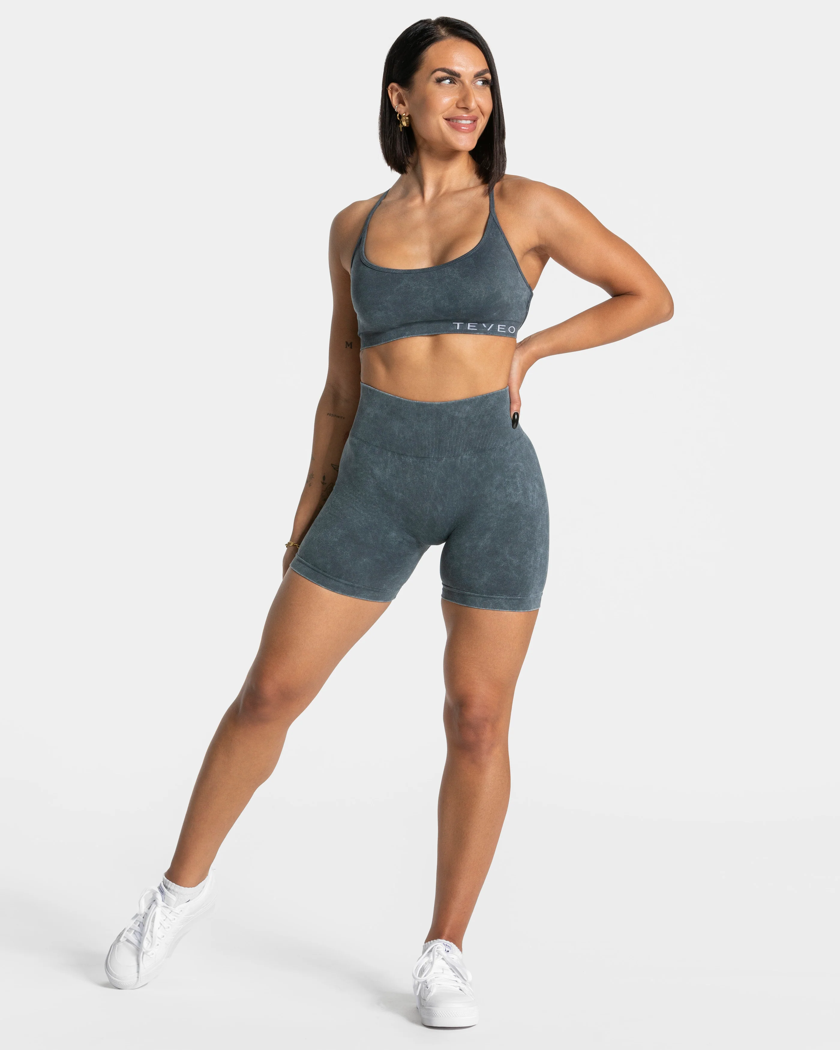 Acid Covert Scrunch Shorts "Navy" - Image 5