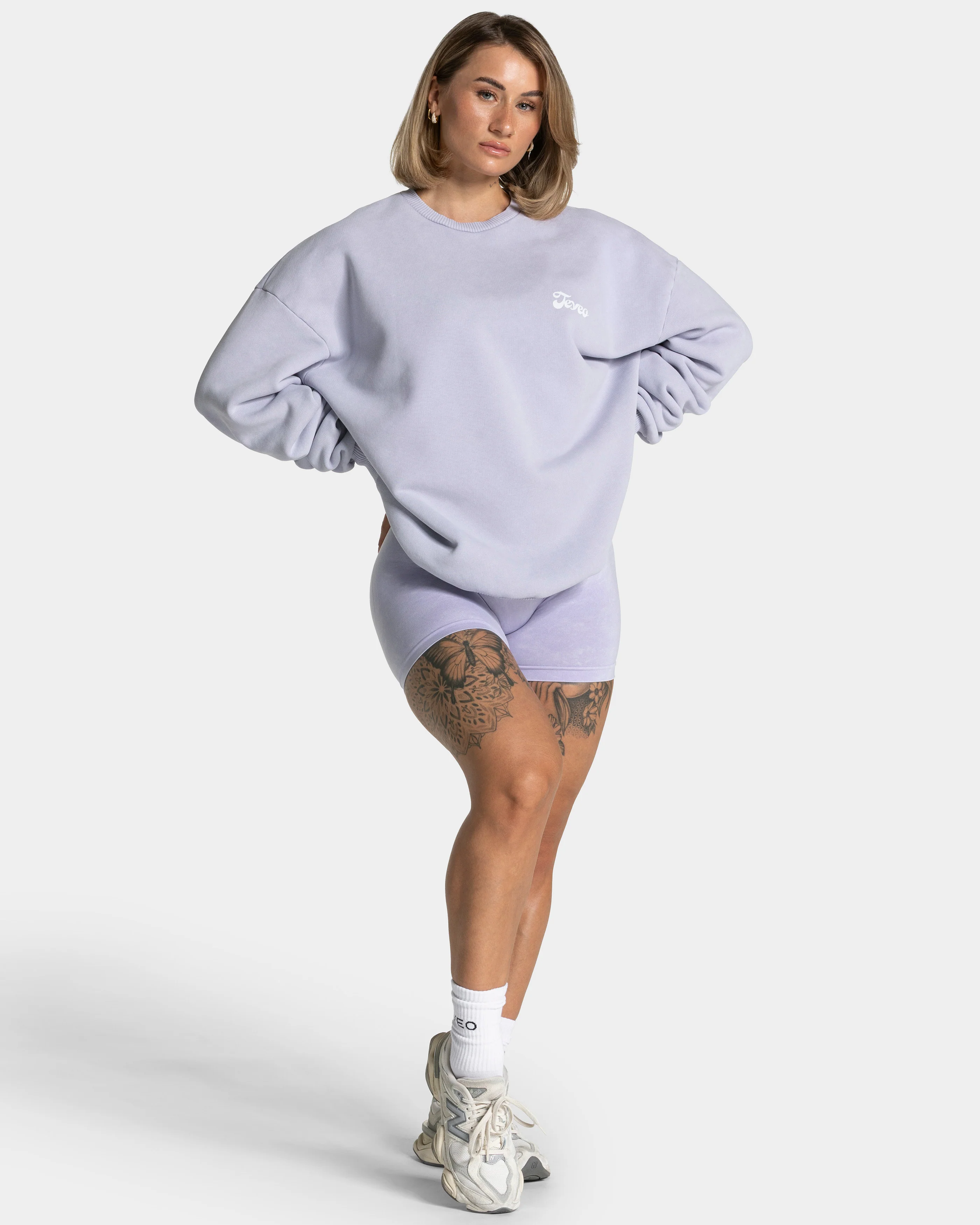 Acid Oversized Sweater "Flieder" - Image 3