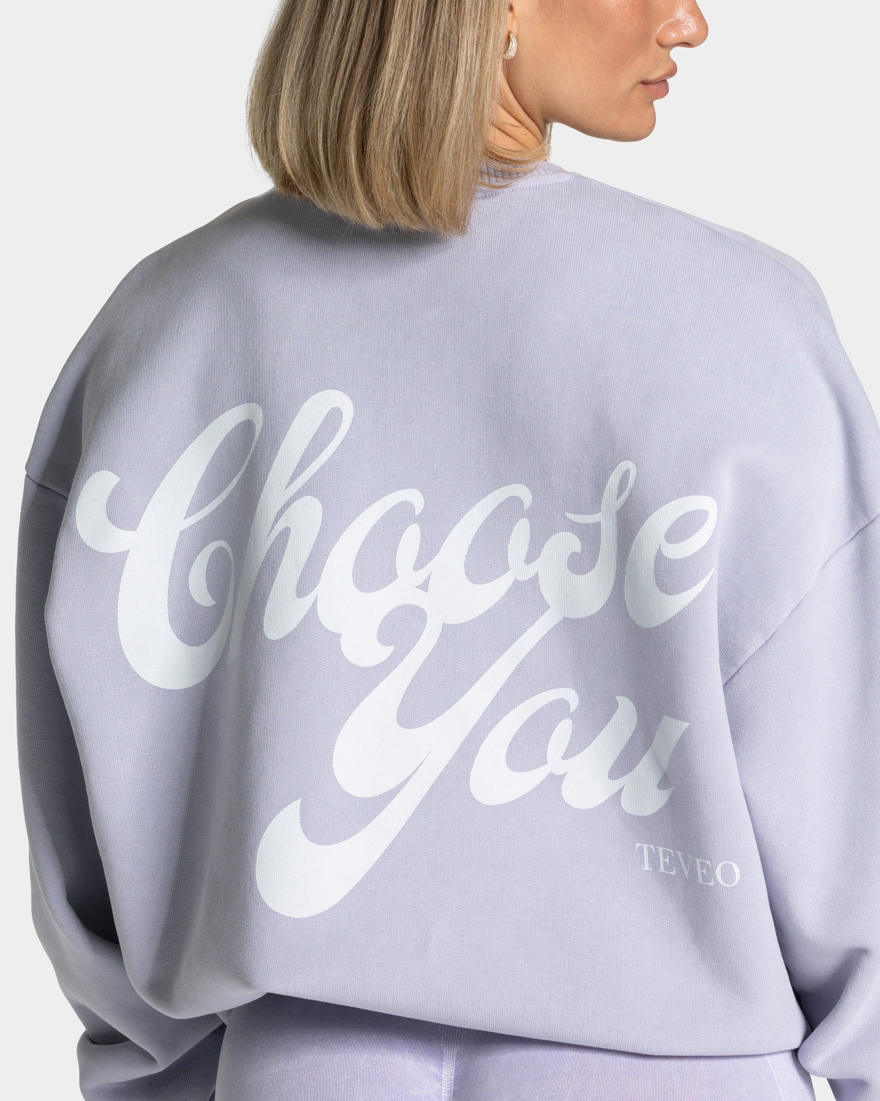 Acid Oversized Sweater "Flieder" - Image 4