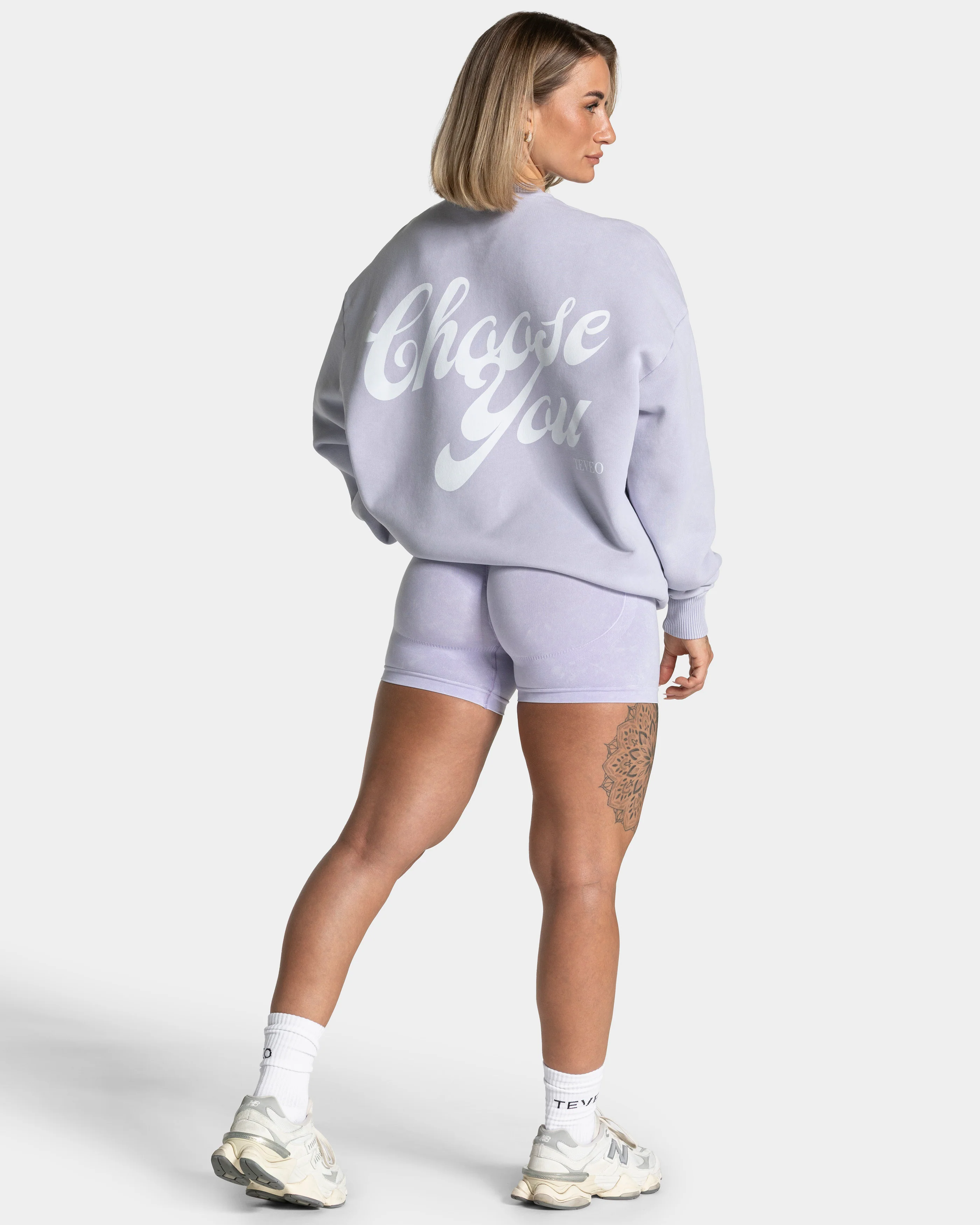 Acid Oversized Sweater "Flieder" - Image 5
