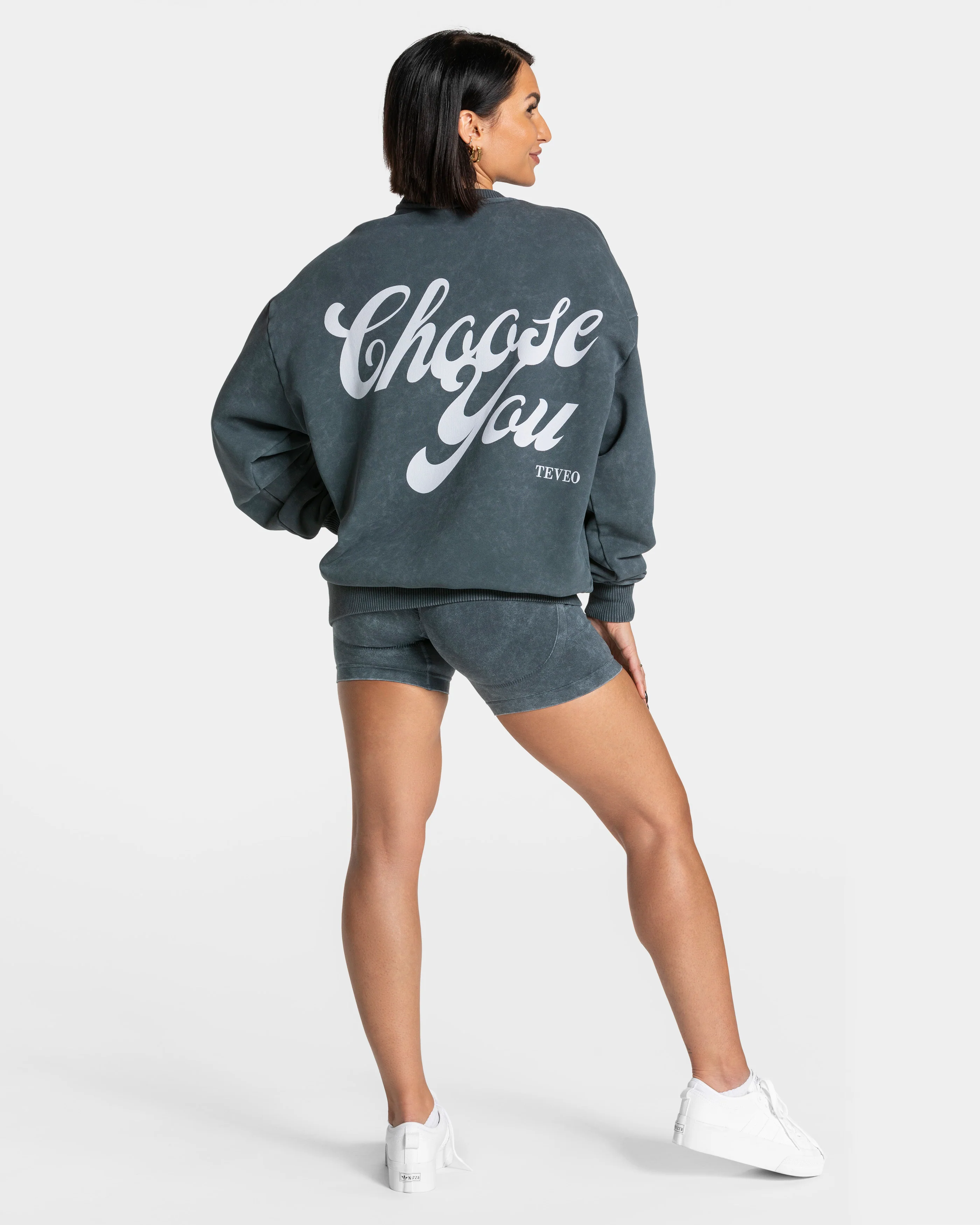 Acid Oversized Sweater "Navy" - Image 5