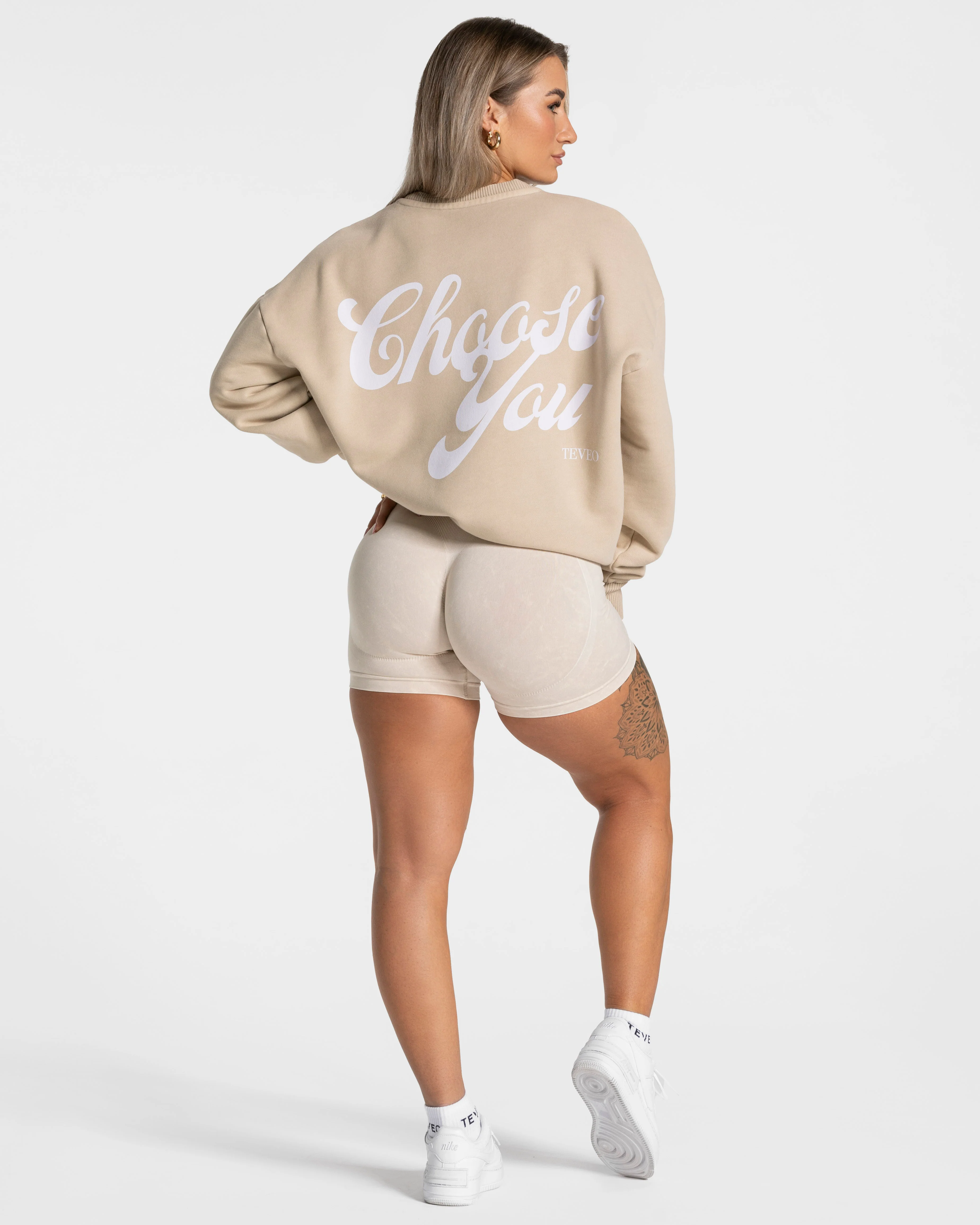 Acid Oversized Sweater "Sand" - Image 5