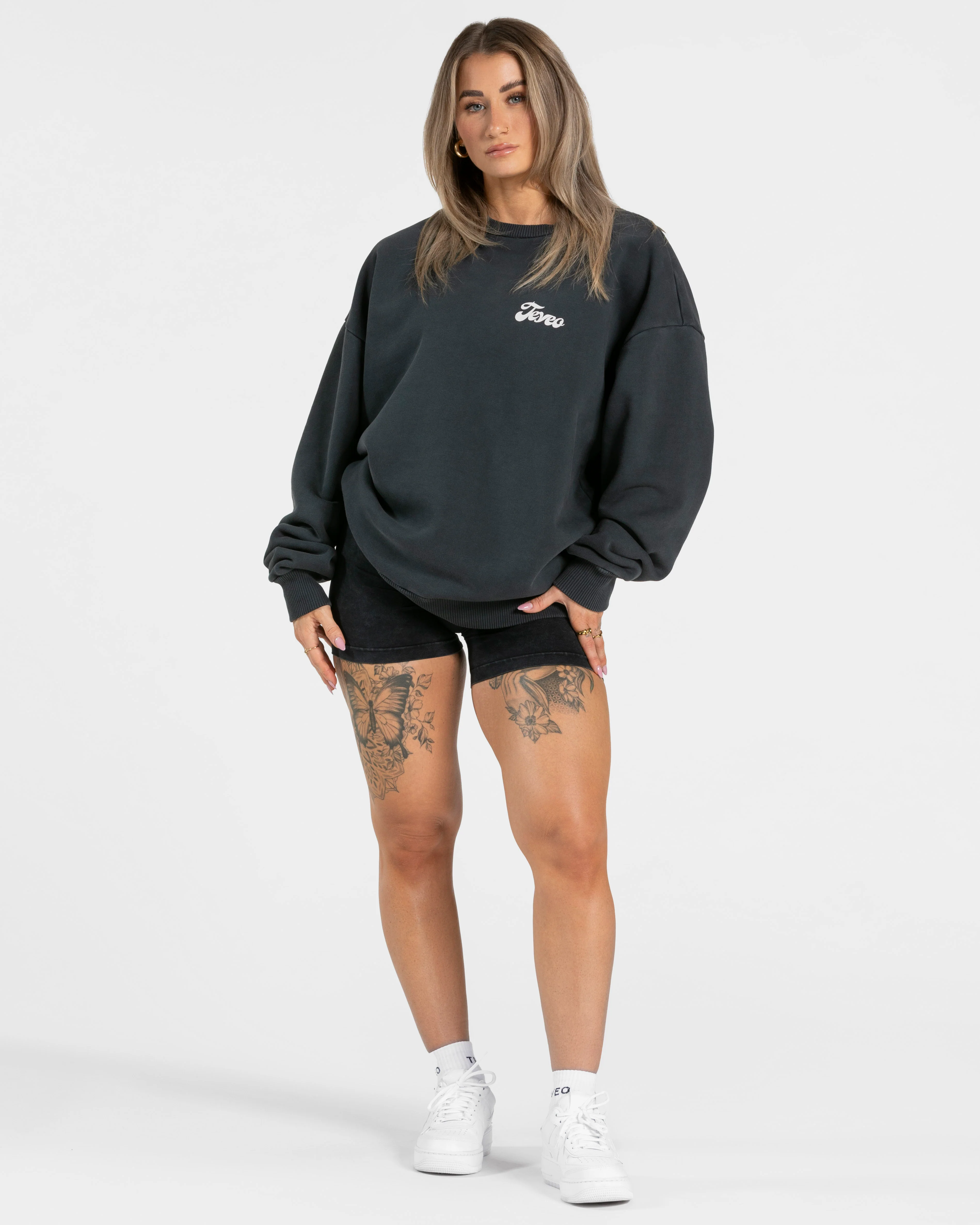Acid Oversized Sweater "Schwarz" - Image 3