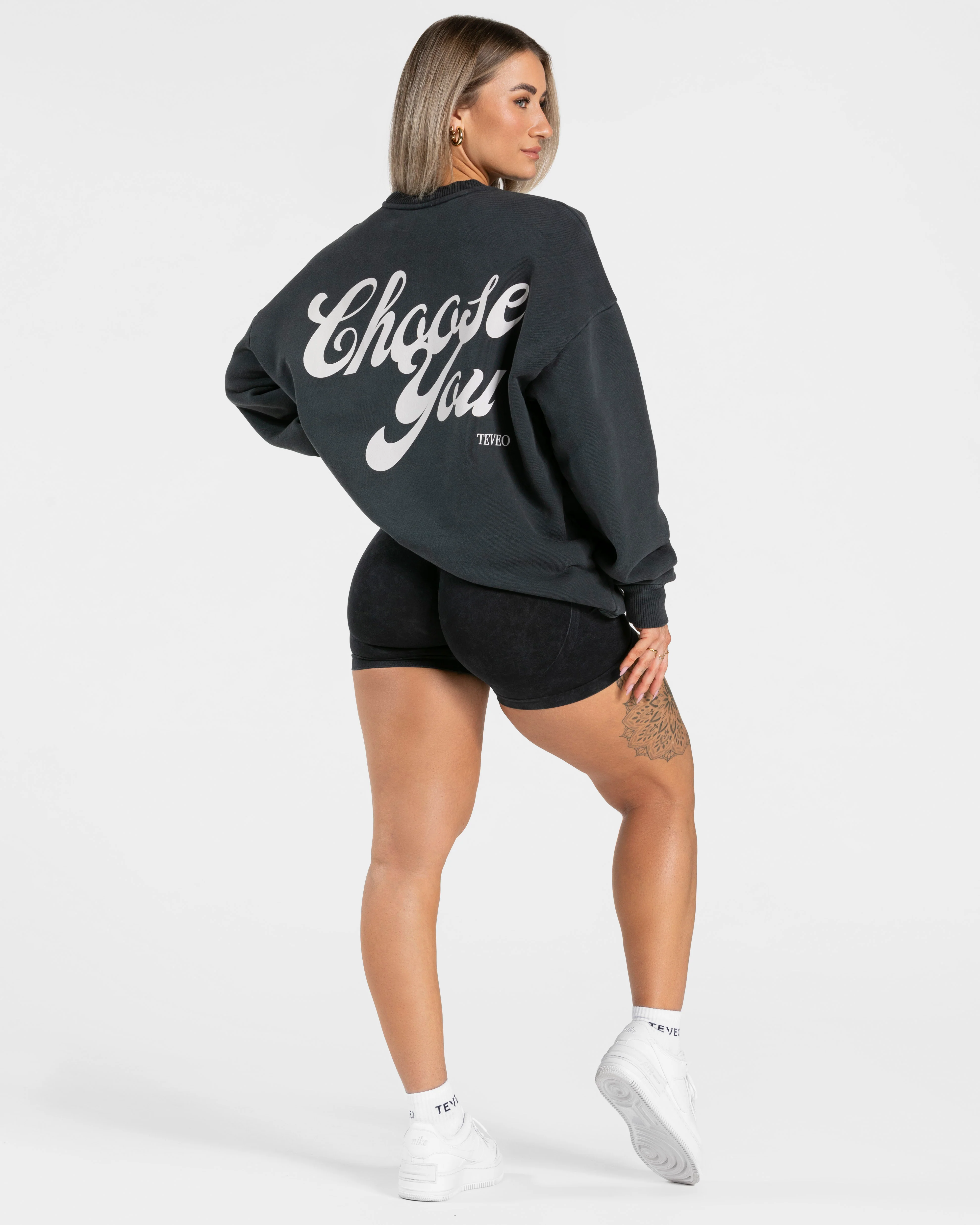 Acid Oversized Sweater "Schwarz" - Image 5