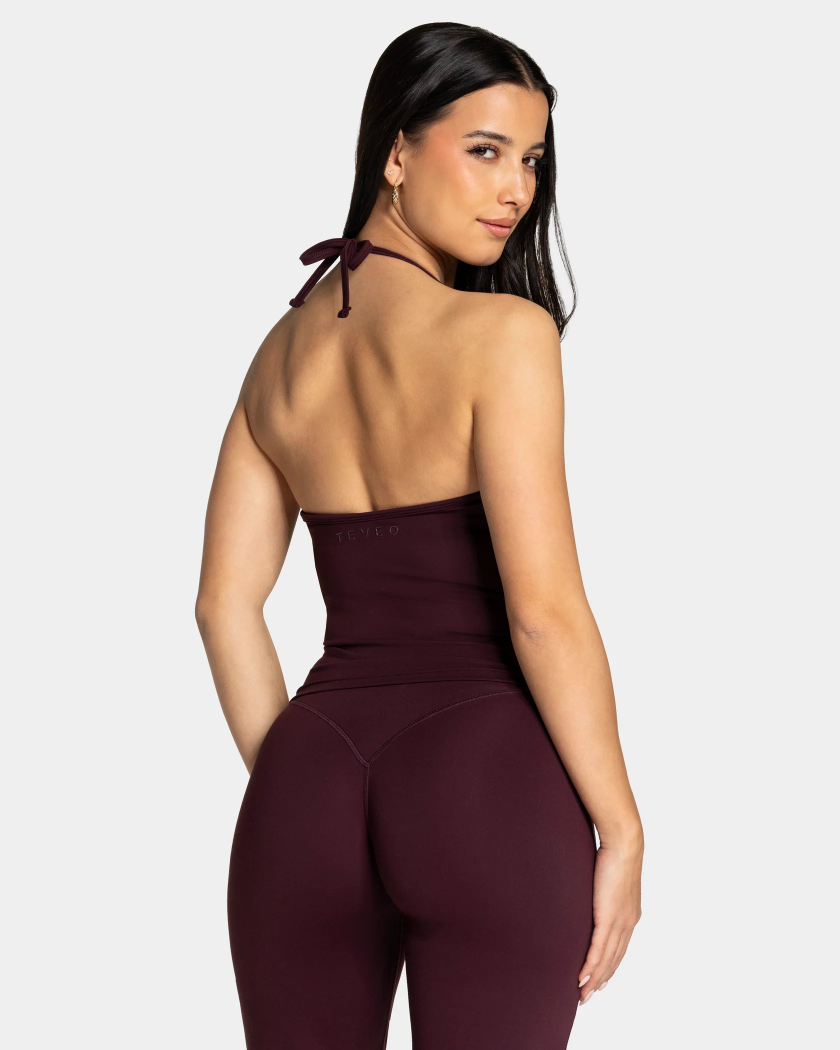 Allrounder Neckholder Cami Top "Merlot" - Image 2