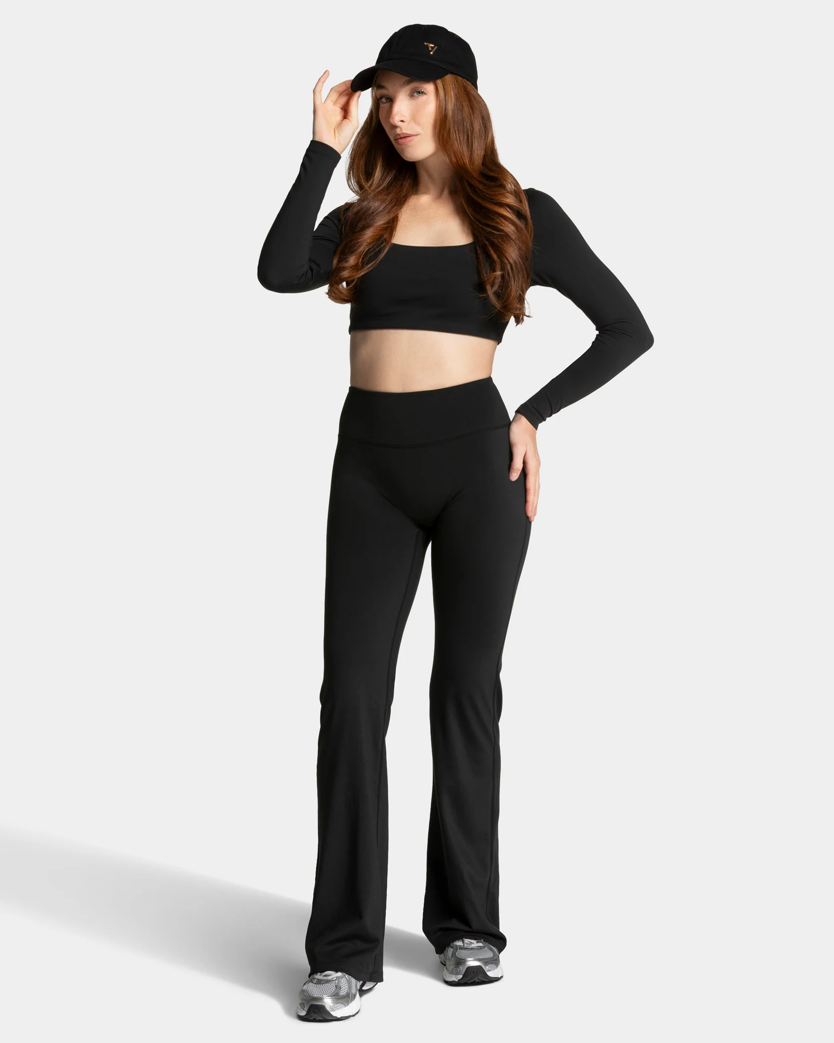 Allrounder Sculpt Scrunch Flared Leggings Tall "Schwarz" - Image 5