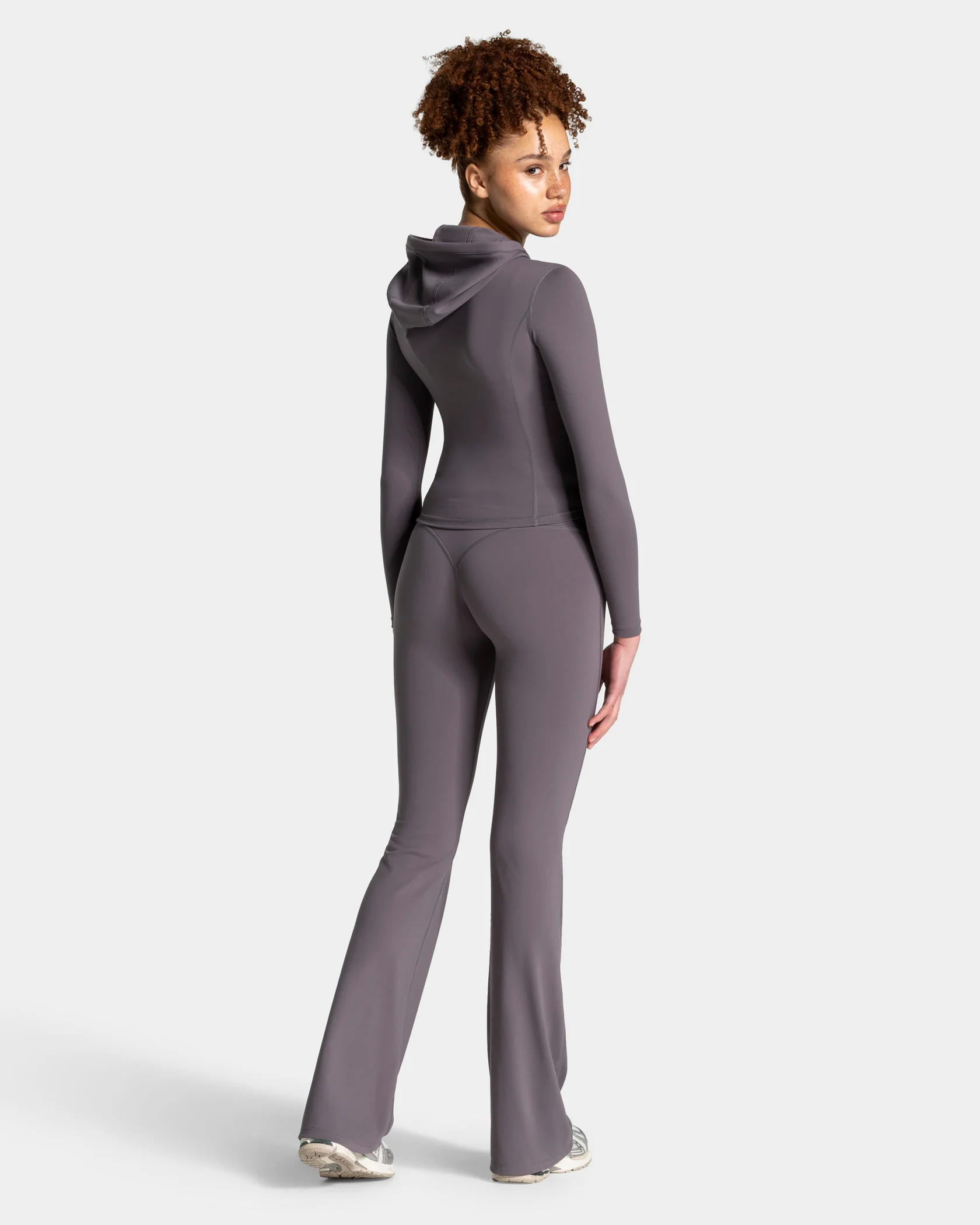 Allrounder Shaping Hooded Zip Jacke "Graphit - Gold" - Image 5