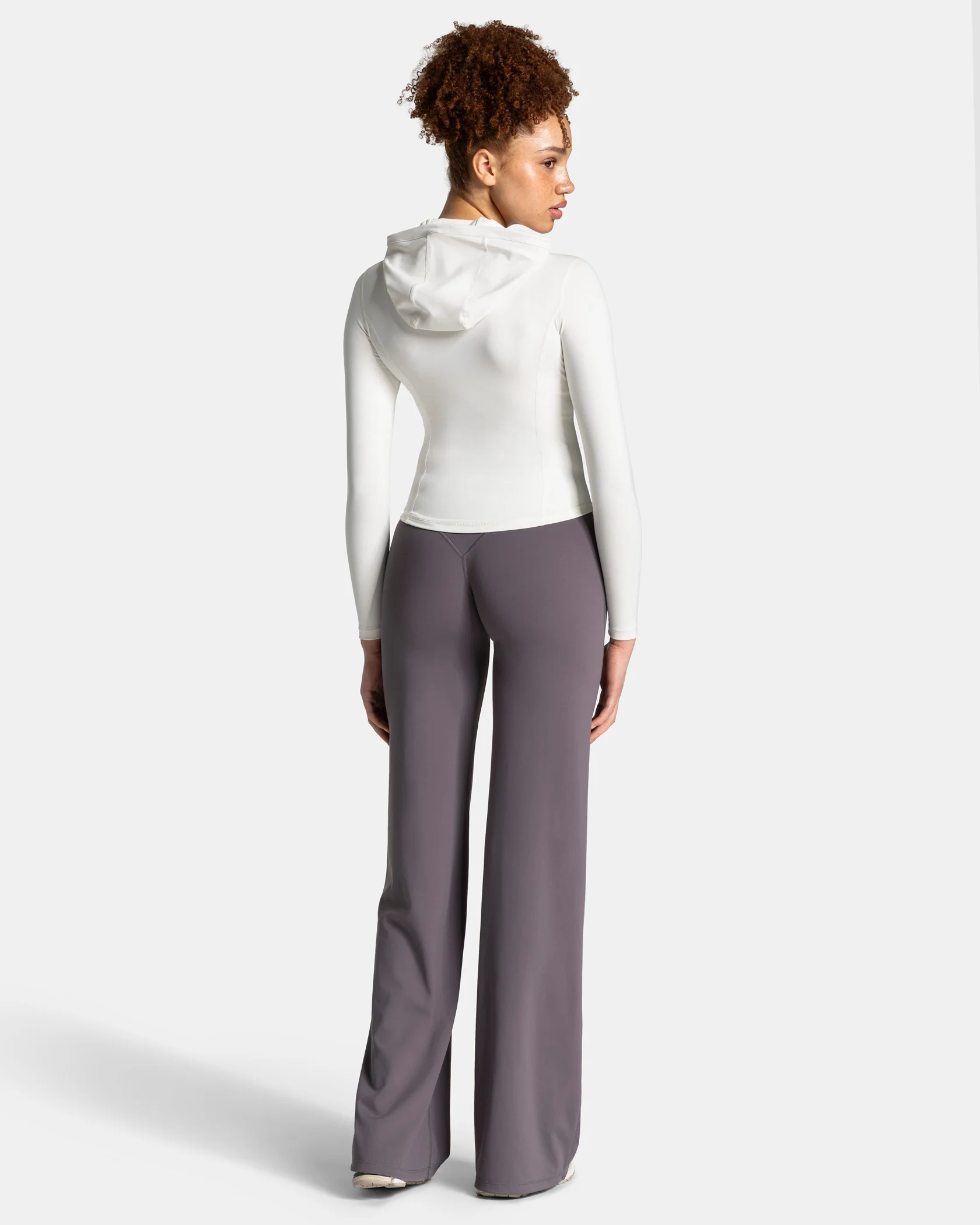 Allrounder Shaping Hooded Zip Jacke "Off White - Gold" - Image 5