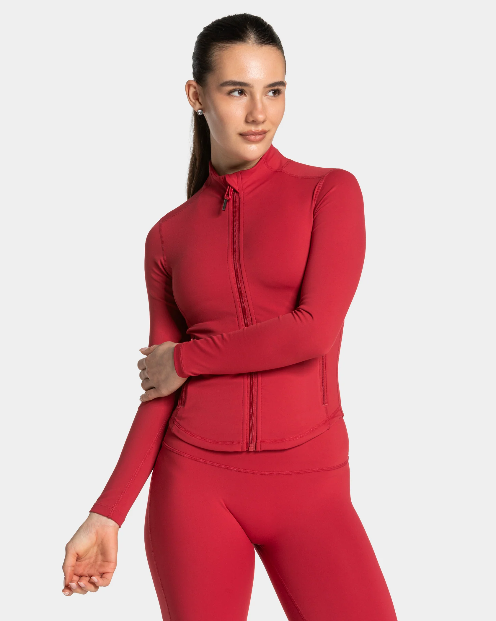 Allrounder Shaping Zip Jacke "Cherry" - Image 2