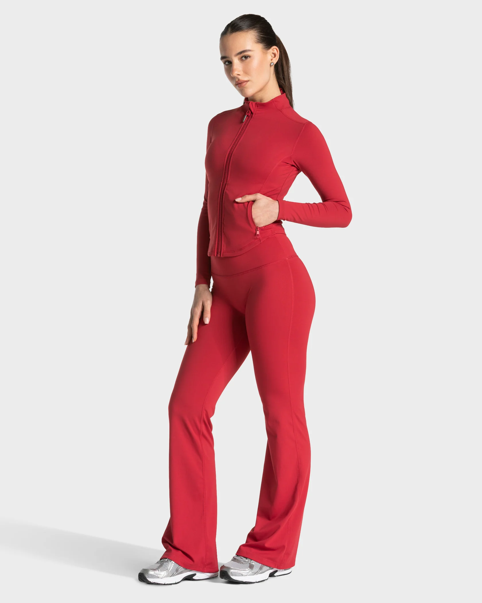 Allrounder Shaping Zip Jacke "Cherry" - Image 5