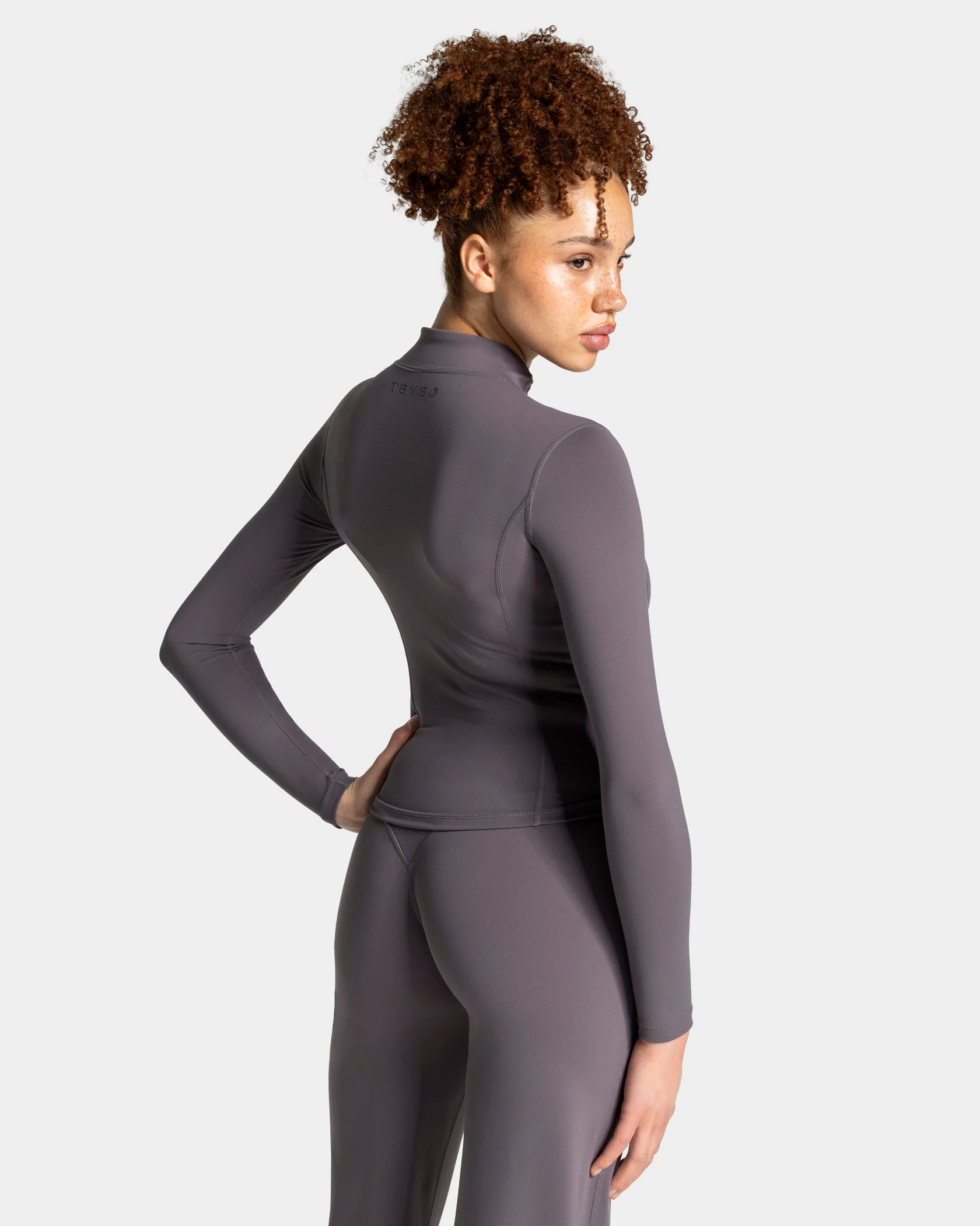 Allrounder Shaping Zip Jacke "Graphit - Gold" - Image 2