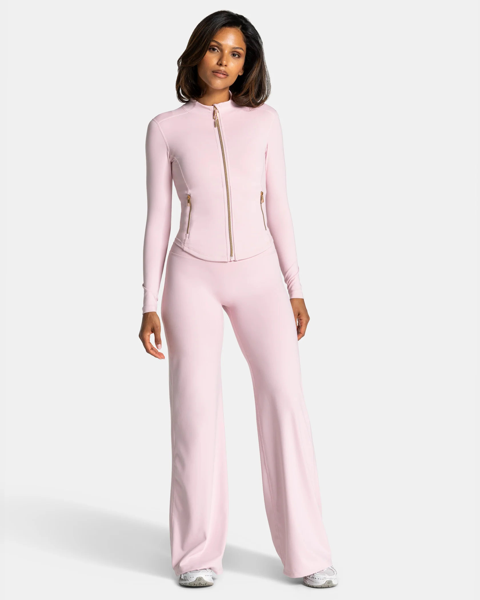 Allrounder Shaping Zip Jacke "Rosa - Gold" - Image 3