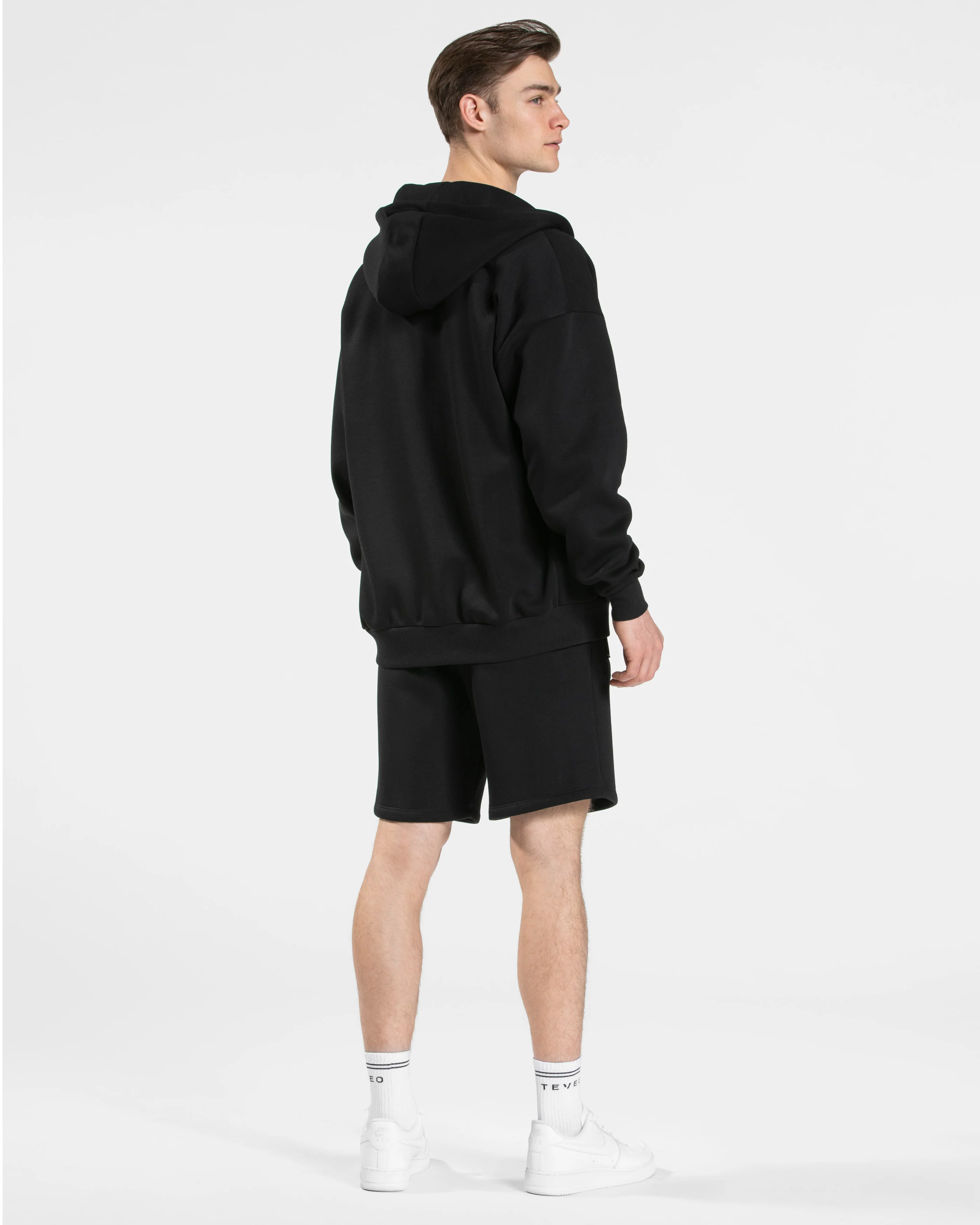Arrival Oversized Zip Hoodie "Schwarz" - Image 5