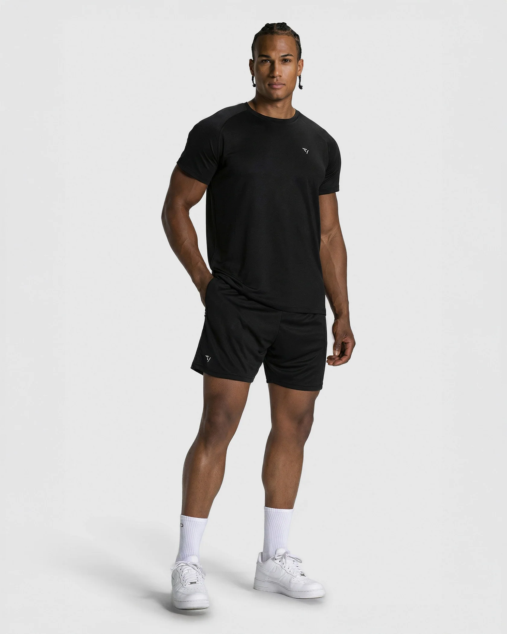 Baseline Mesh T-Shirt "Schwarz" - Image 3
