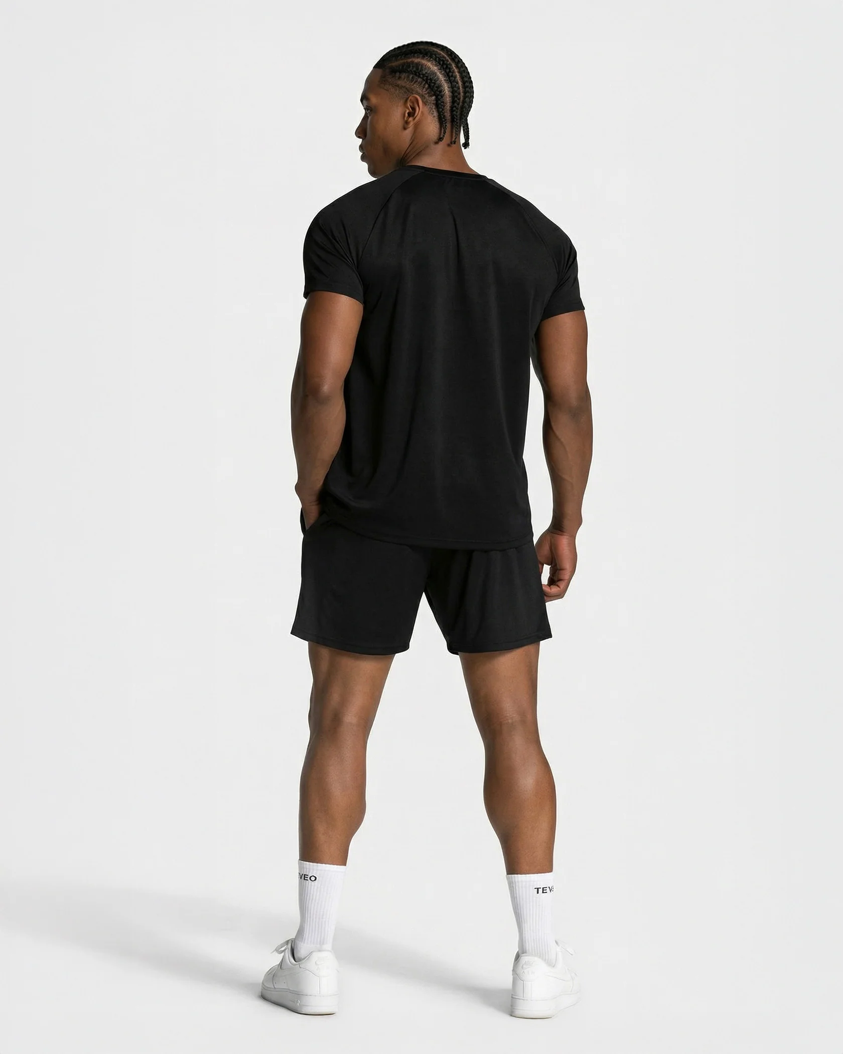 Baseline Mesh T-Shirt "Schwarz" - Image 5