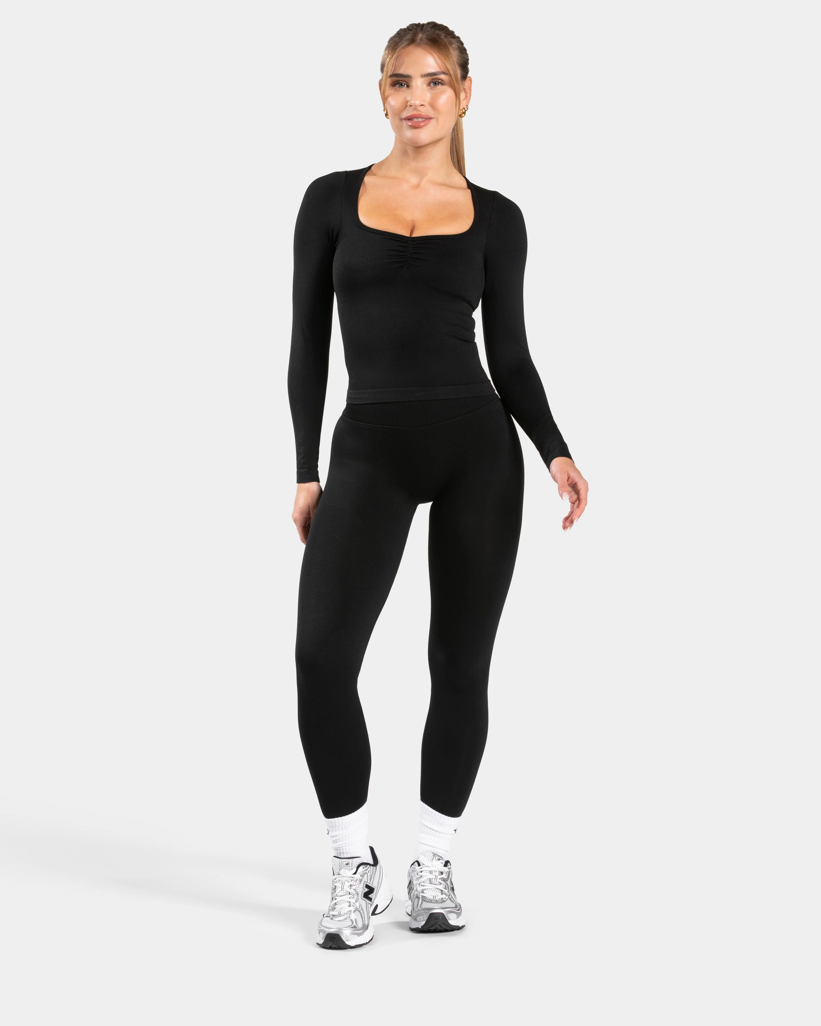 Charming Pro Lifted Scrunch Leggings "Schwarz" - Image 3