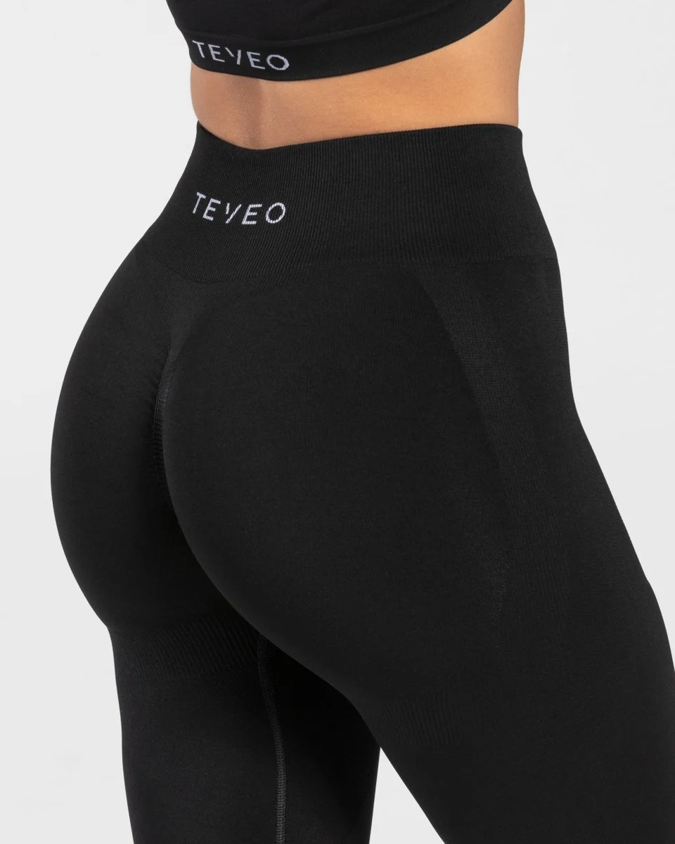 Charming Scrunch Leggings "Schwarz" - Image 4