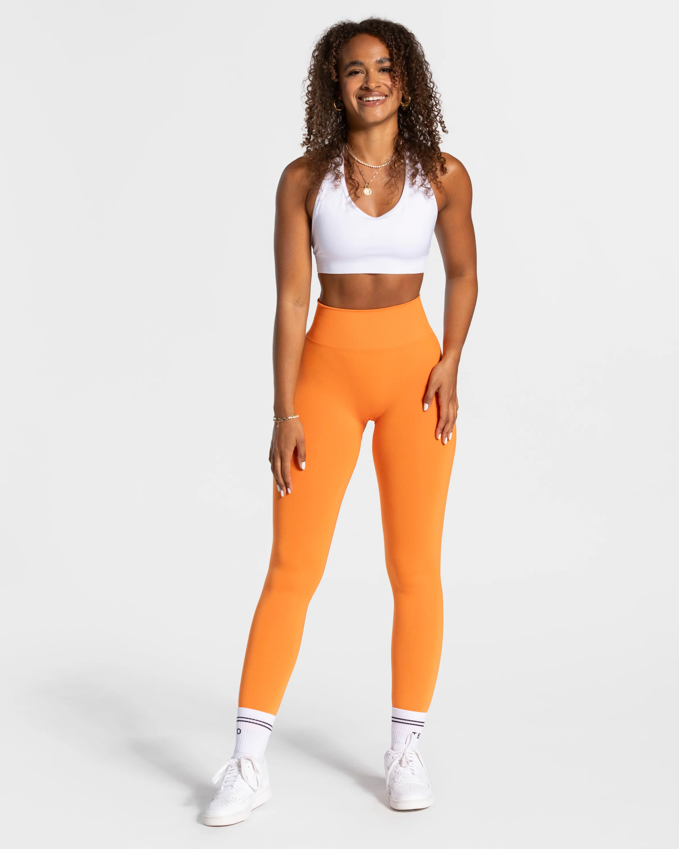Classy Leggings "Orange" - Image 3