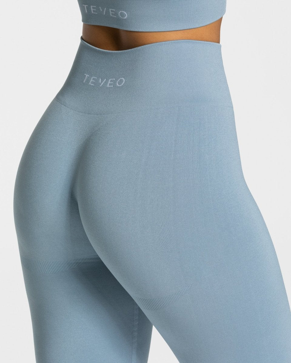Classy Leggings "Stahlblau" - Image 4