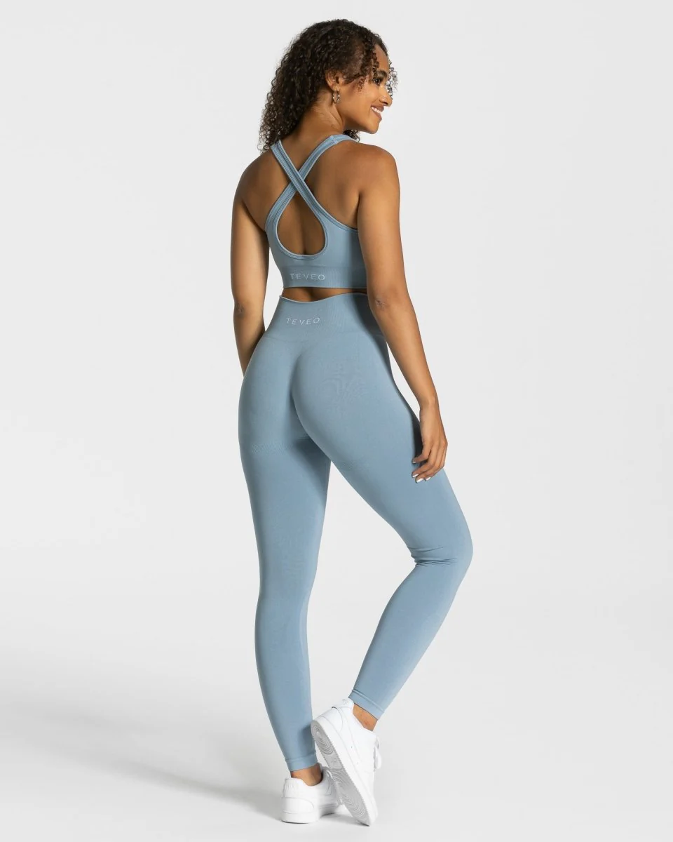 Classy Leggings "Stahlblau" - Image 5