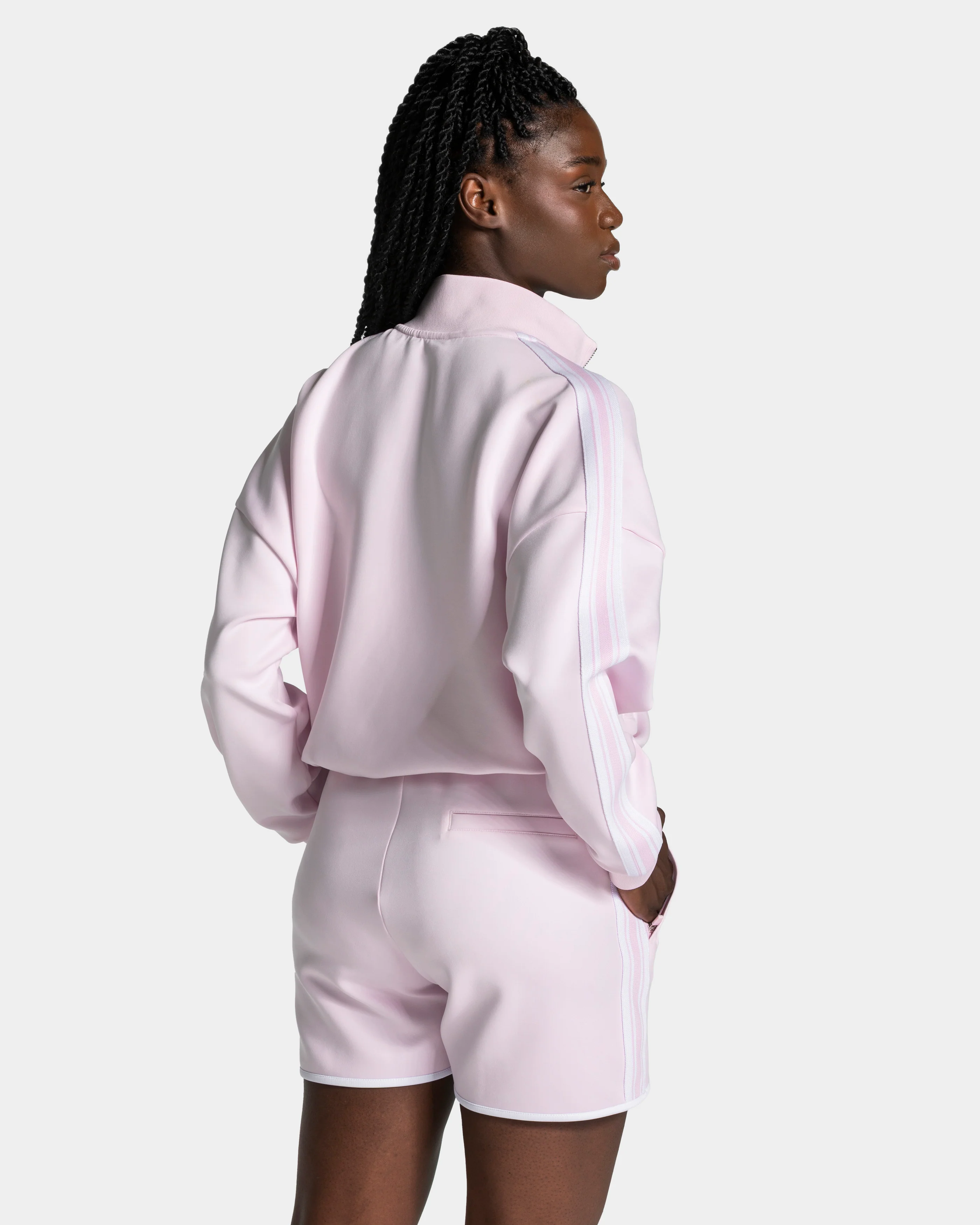 Club Cropped Zip Jacke "Blossom" - Image 2