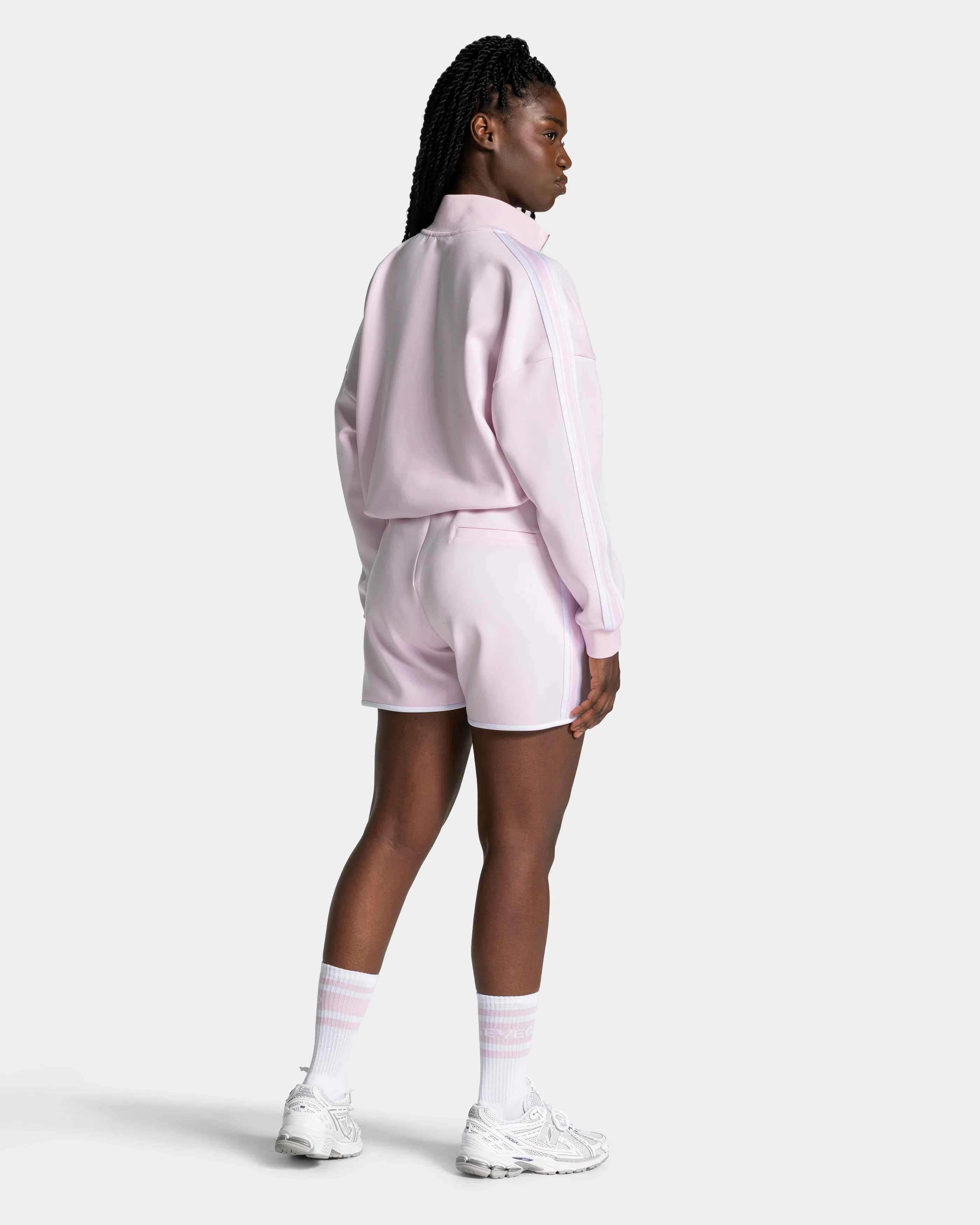 Club Cropped Zip Jacke "Blossom" - Image 5