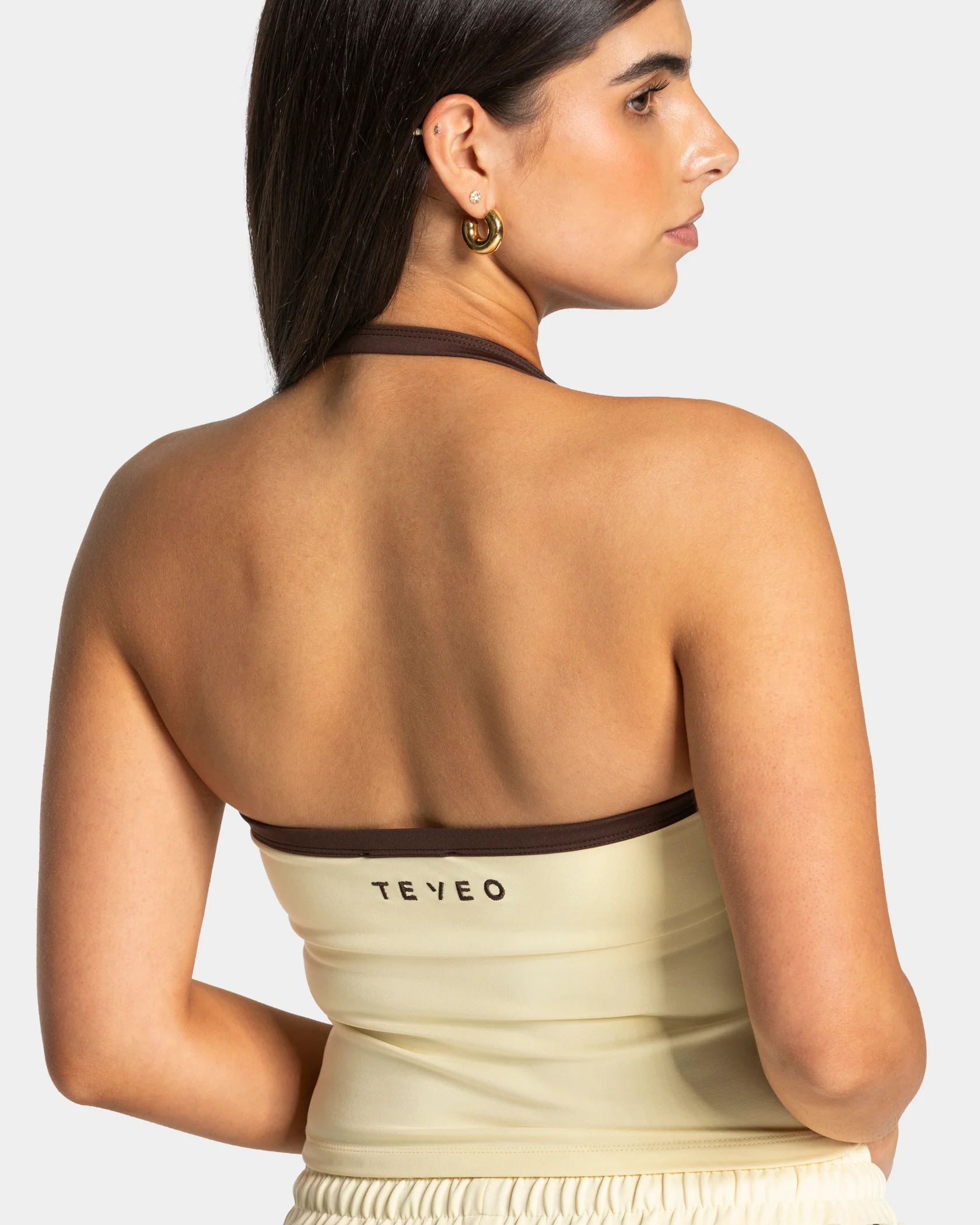 Club Neckholder Top "Butter Yellow" - Image 4