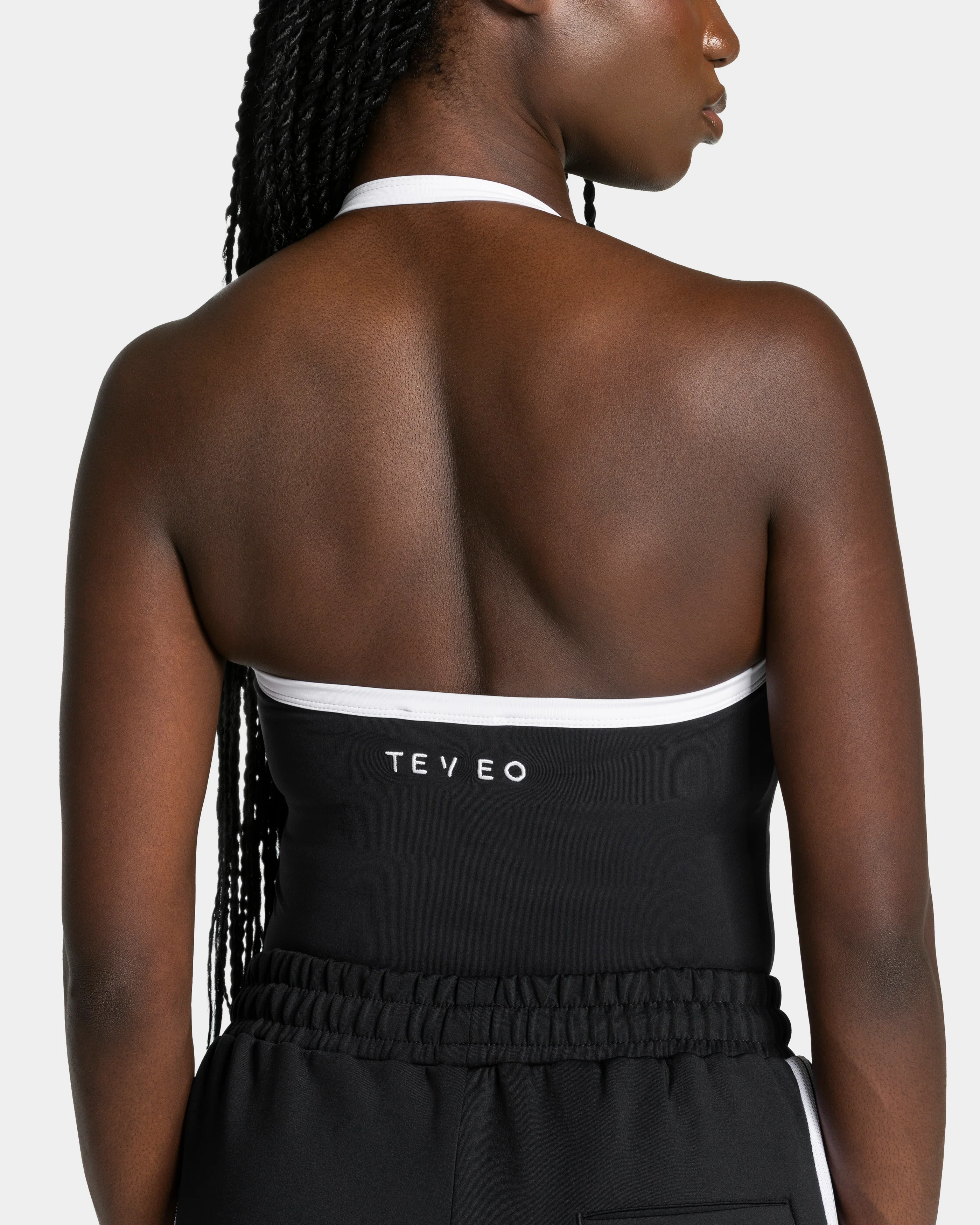 Club Neckholder Top "Schwarz" - Image 4