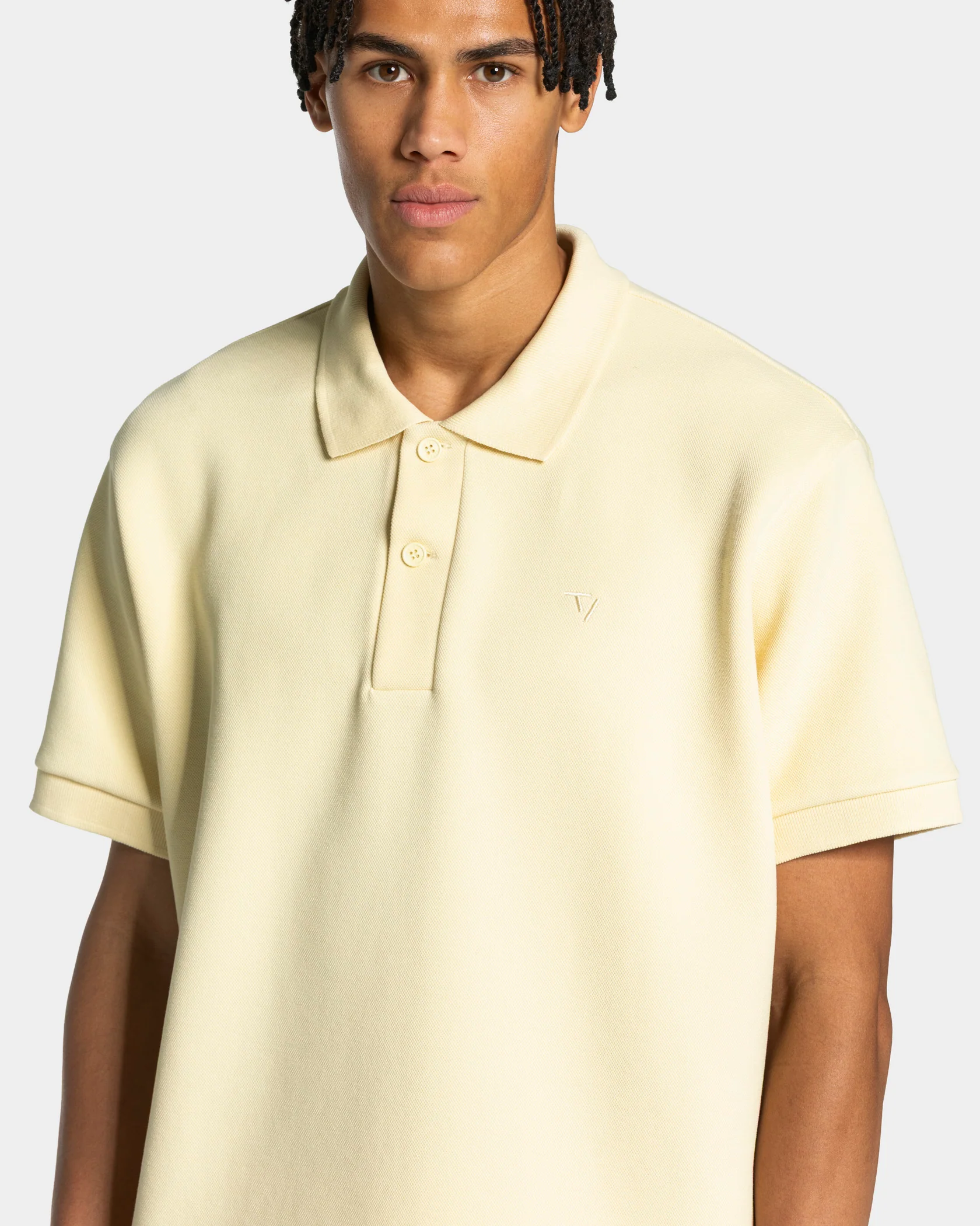 Club Oversized Polo "Butter Yellow" - Image 4