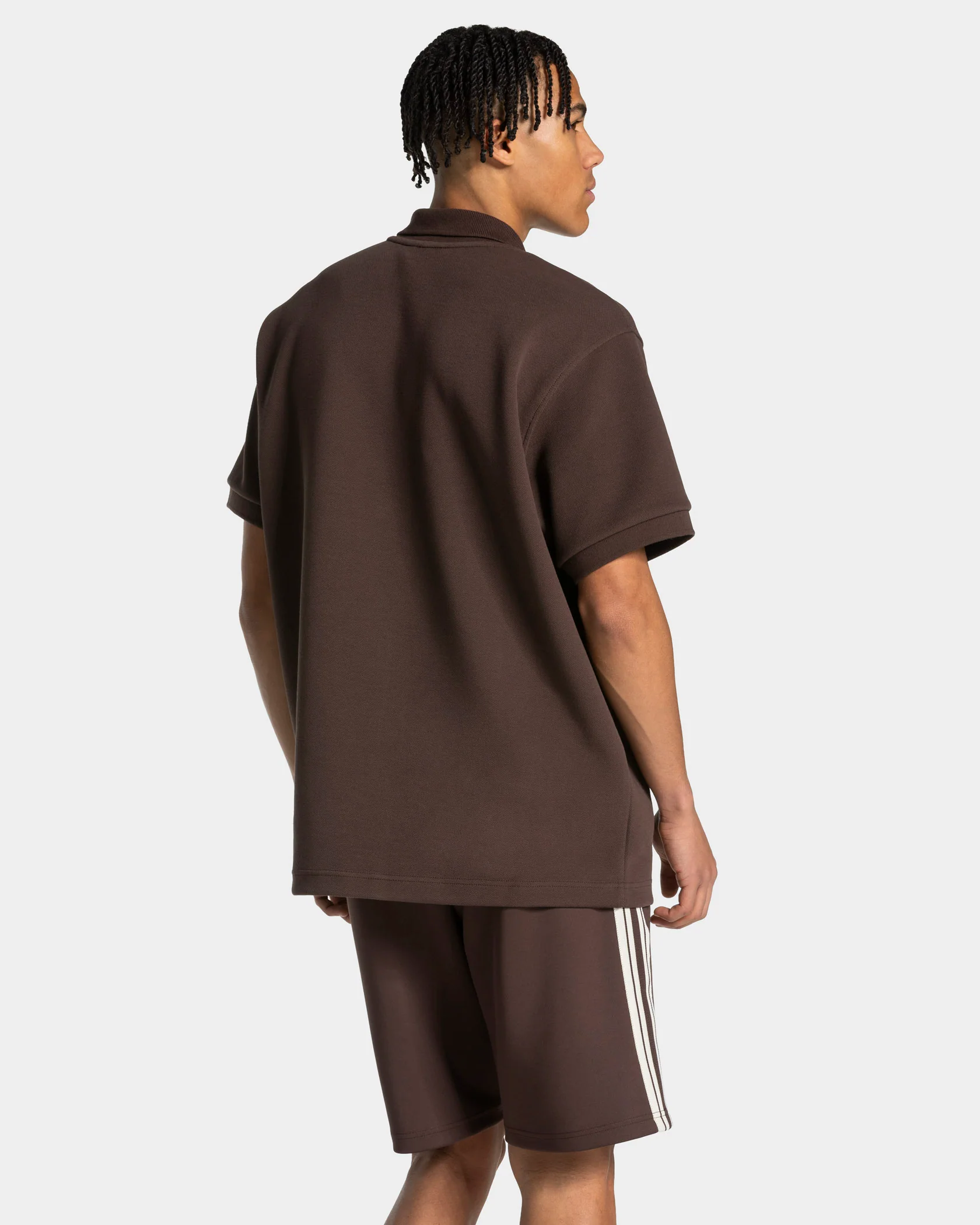 Club Oversized Polo "Espresso" - Image 2