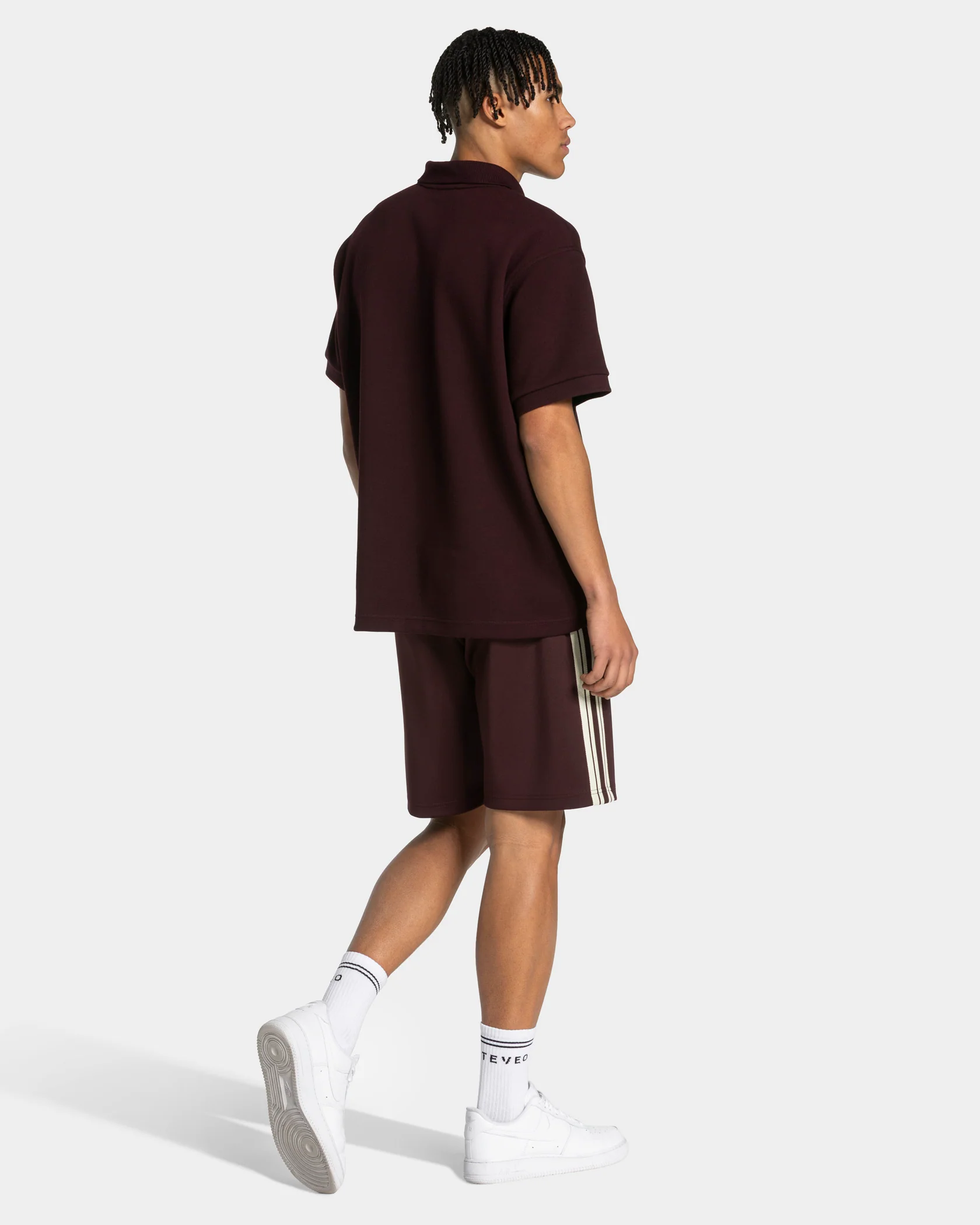 Club Oversized Polo "Merlot" - Image 5
