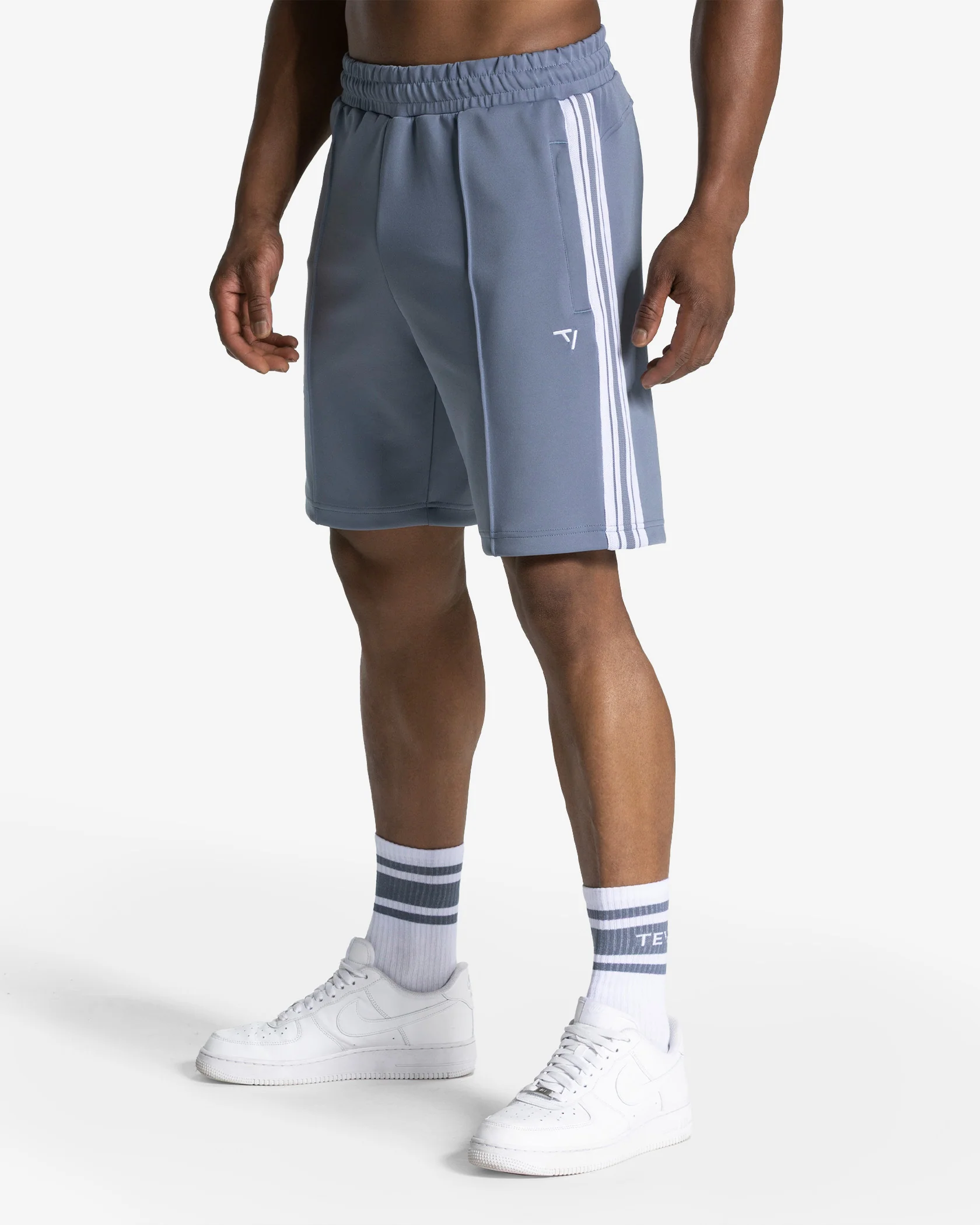 Club Shorts "Stahlblau"