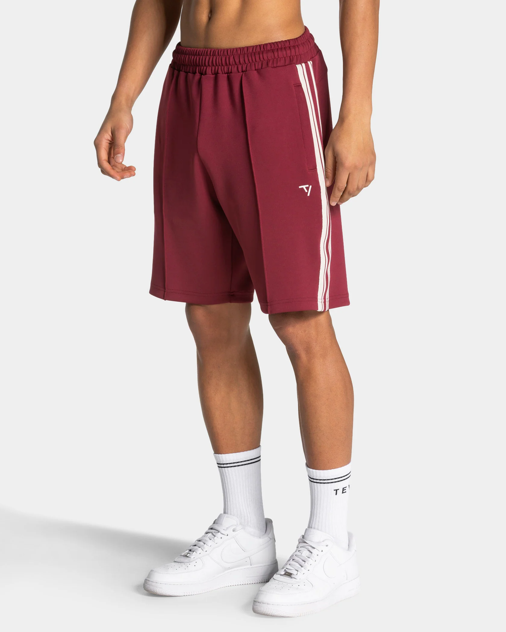 Club Shorts "Weinrot"