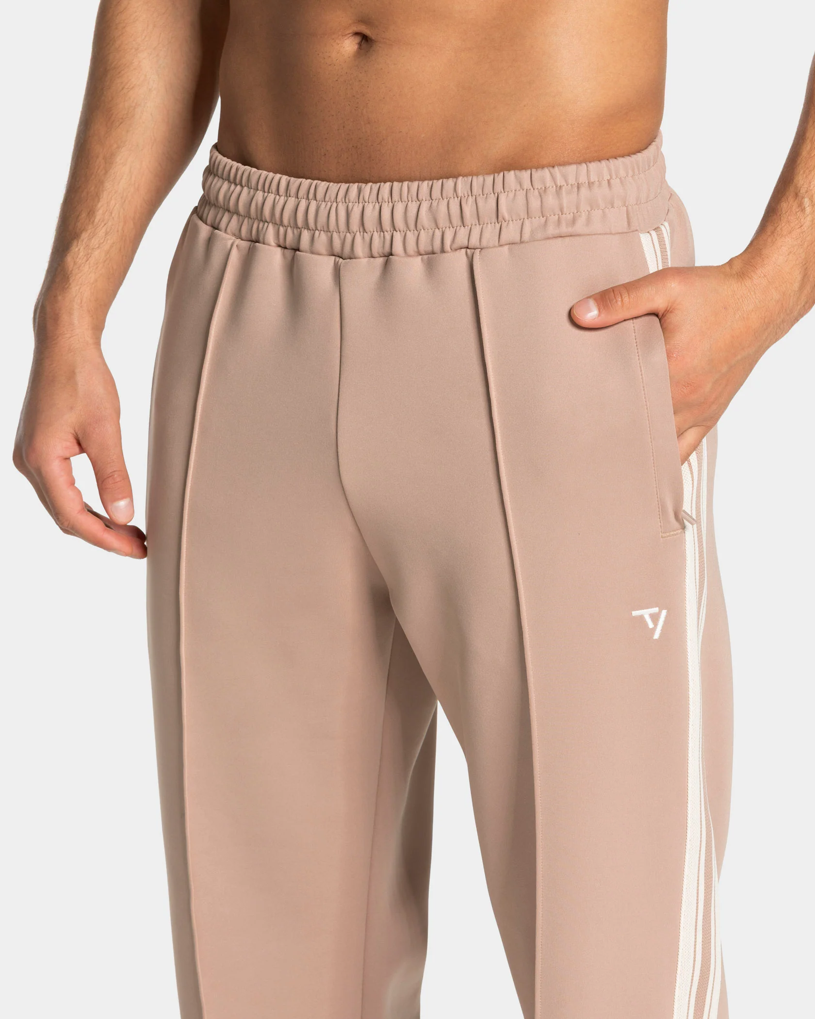 Club Straight Leg Jogger "Beige" - Image 4