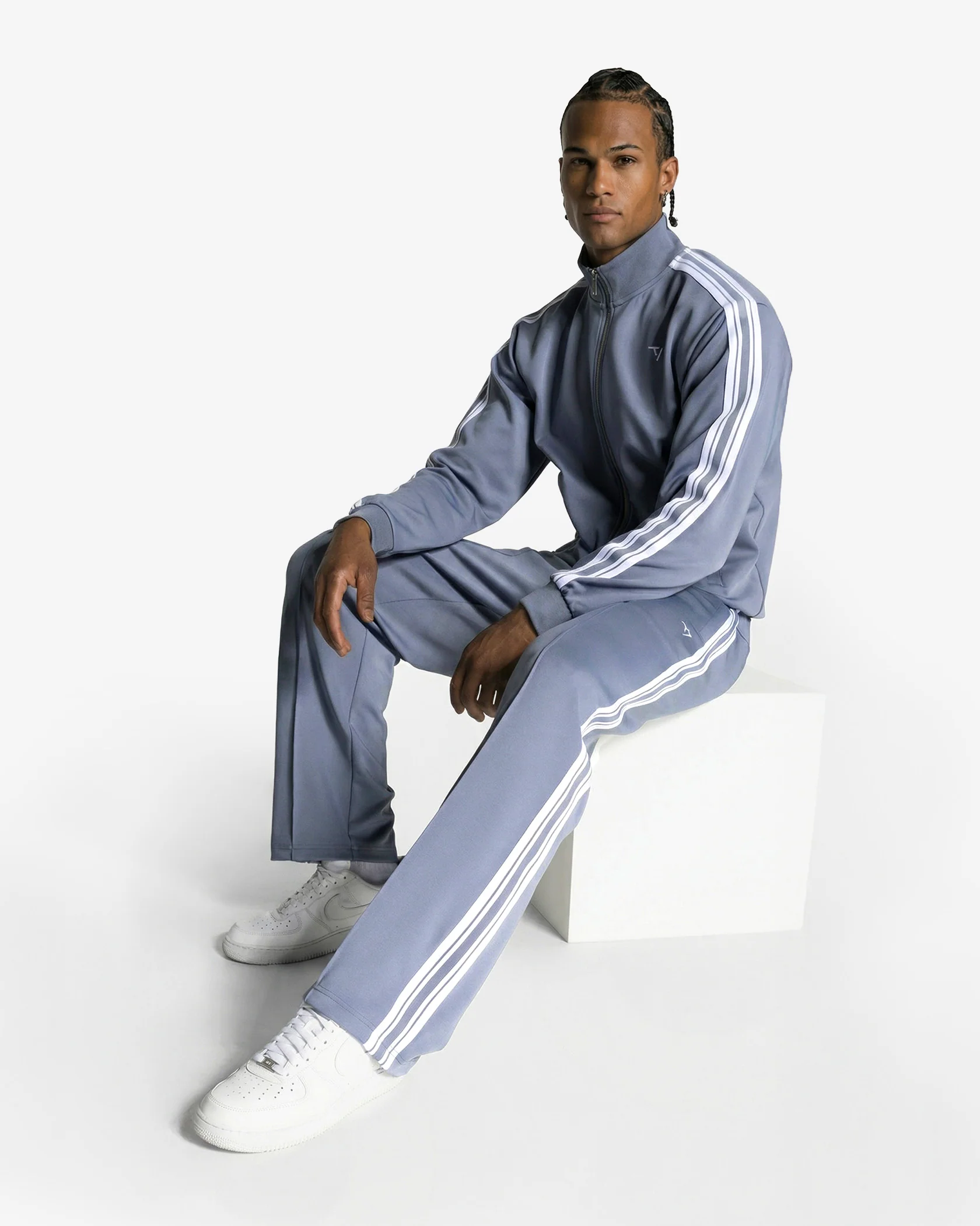 Club Straight Leg Jogger "Stahlblau" - Image 3