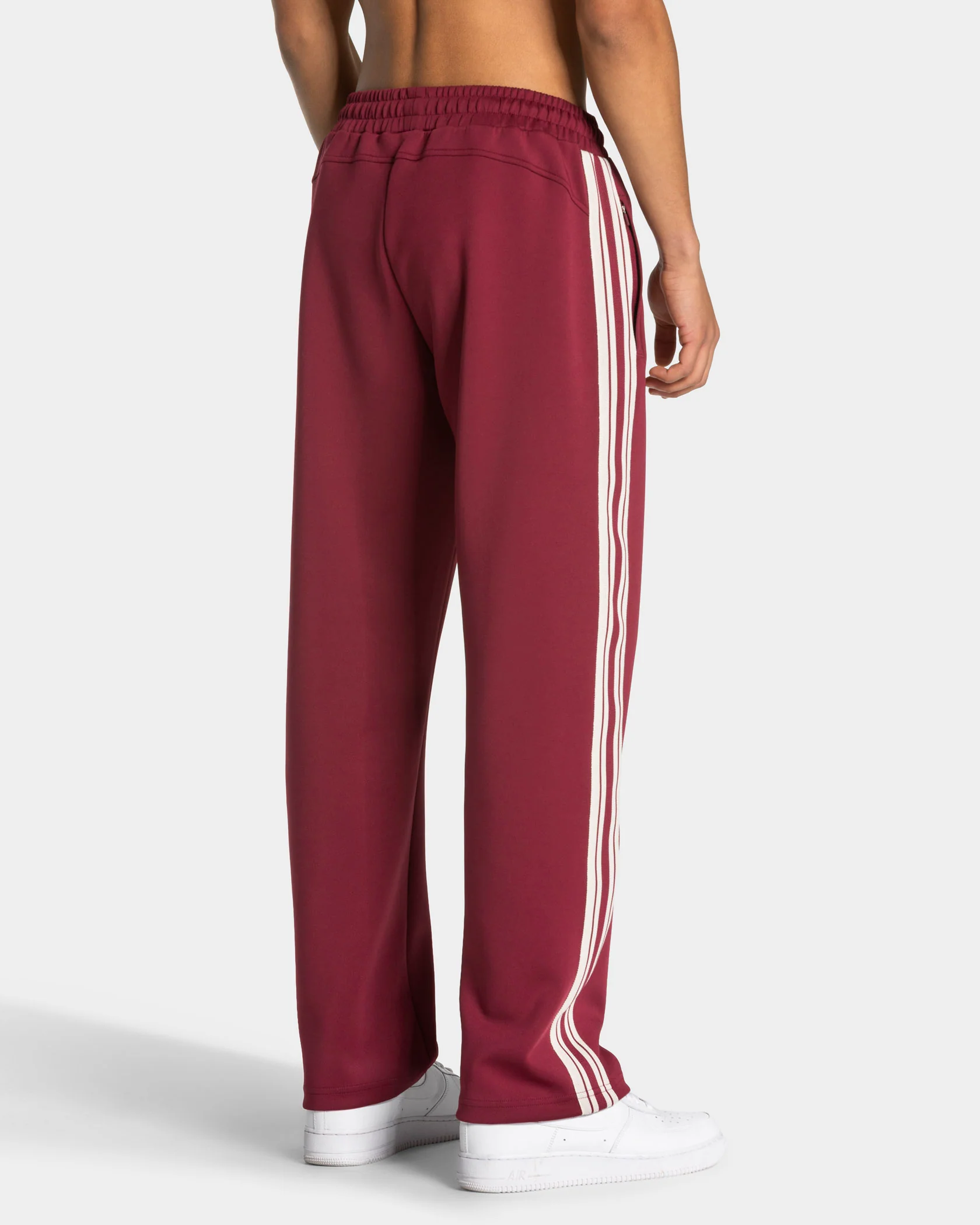 Club Straight Leg Jogger "Weinrot" - Image 2
