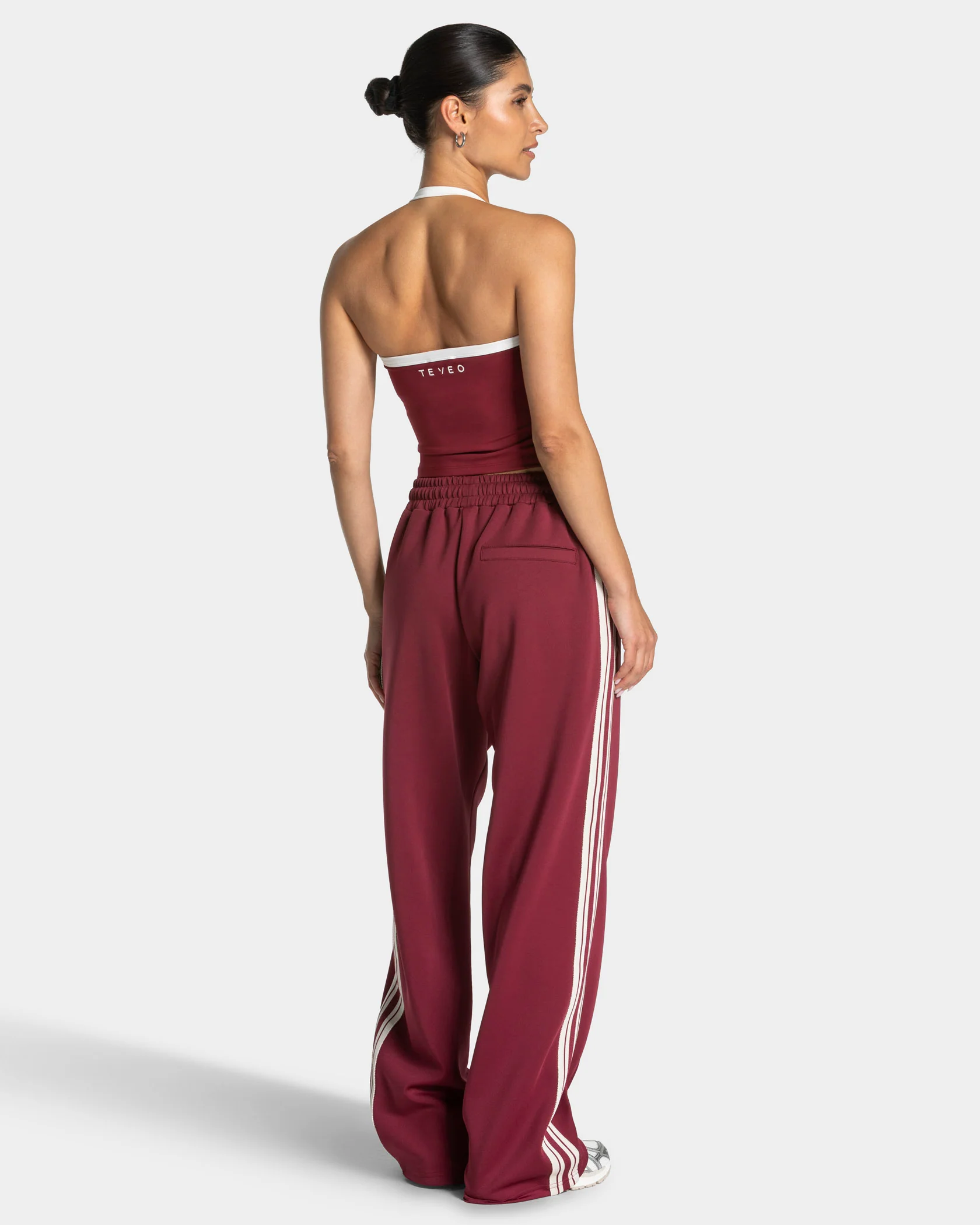 Club Straight Leg Jogger "Weinrot" - Image 5