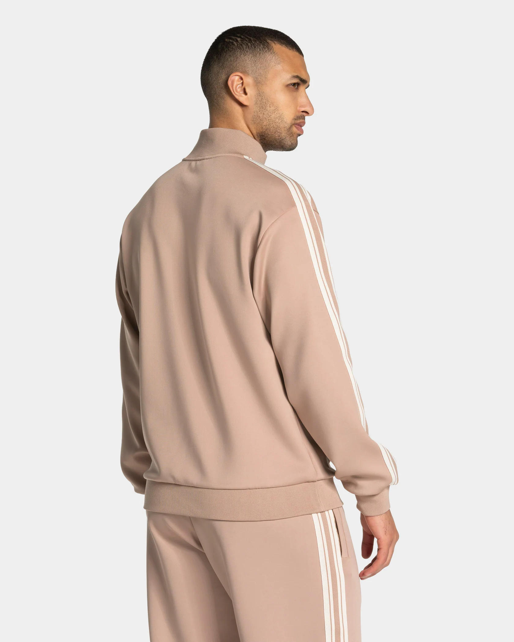 Club Zip Jacke "Beige" - Image 2