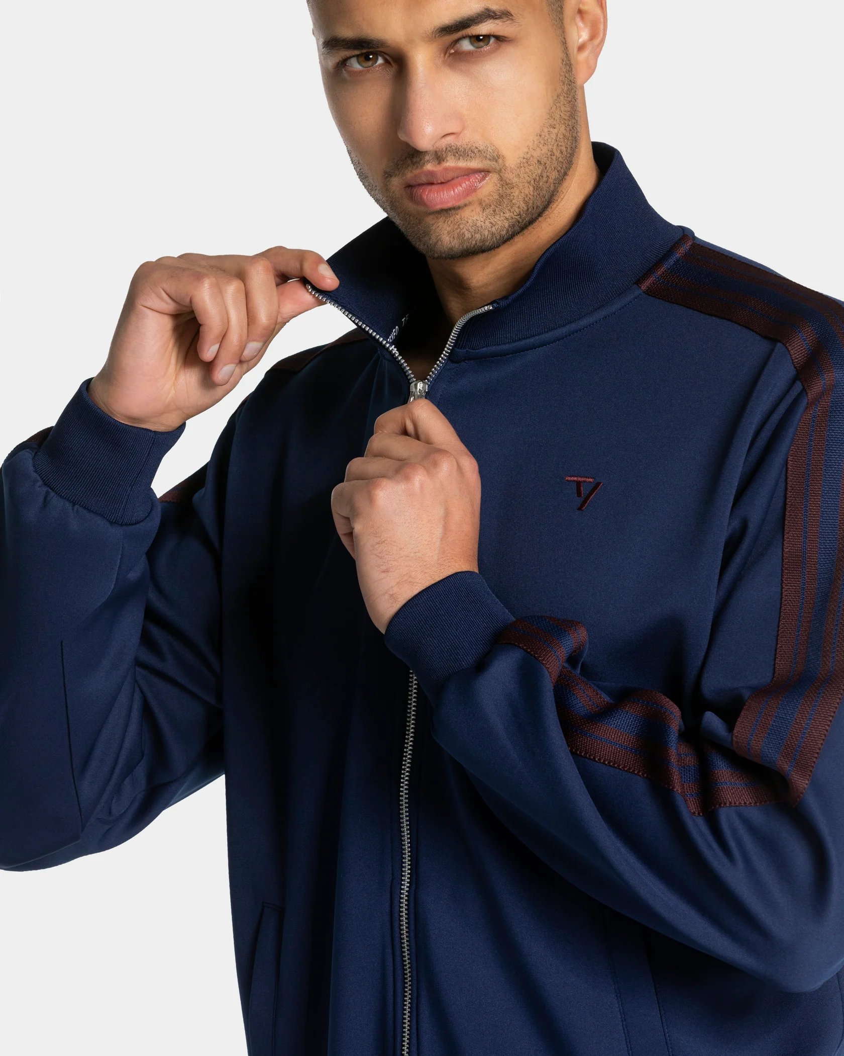 Club Zip Jacke "Dunkelblau" - Image 4