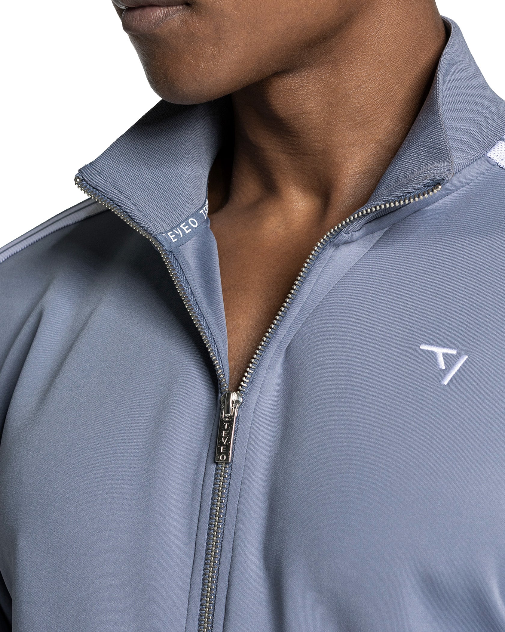 Club Zip Jacke "Stahlblau" - Image 4