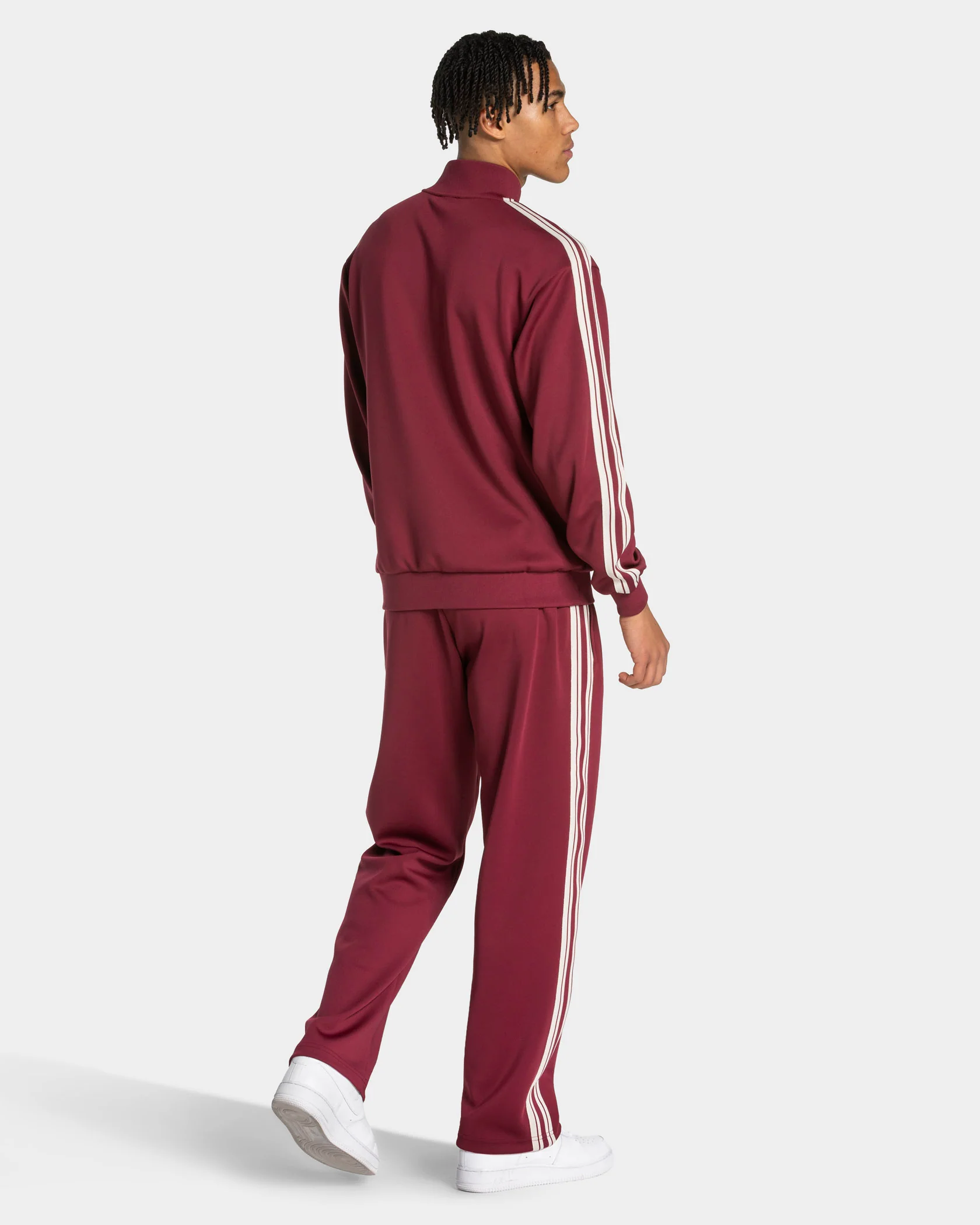 Club Zip Jacke "Weinrot" - Image 5
