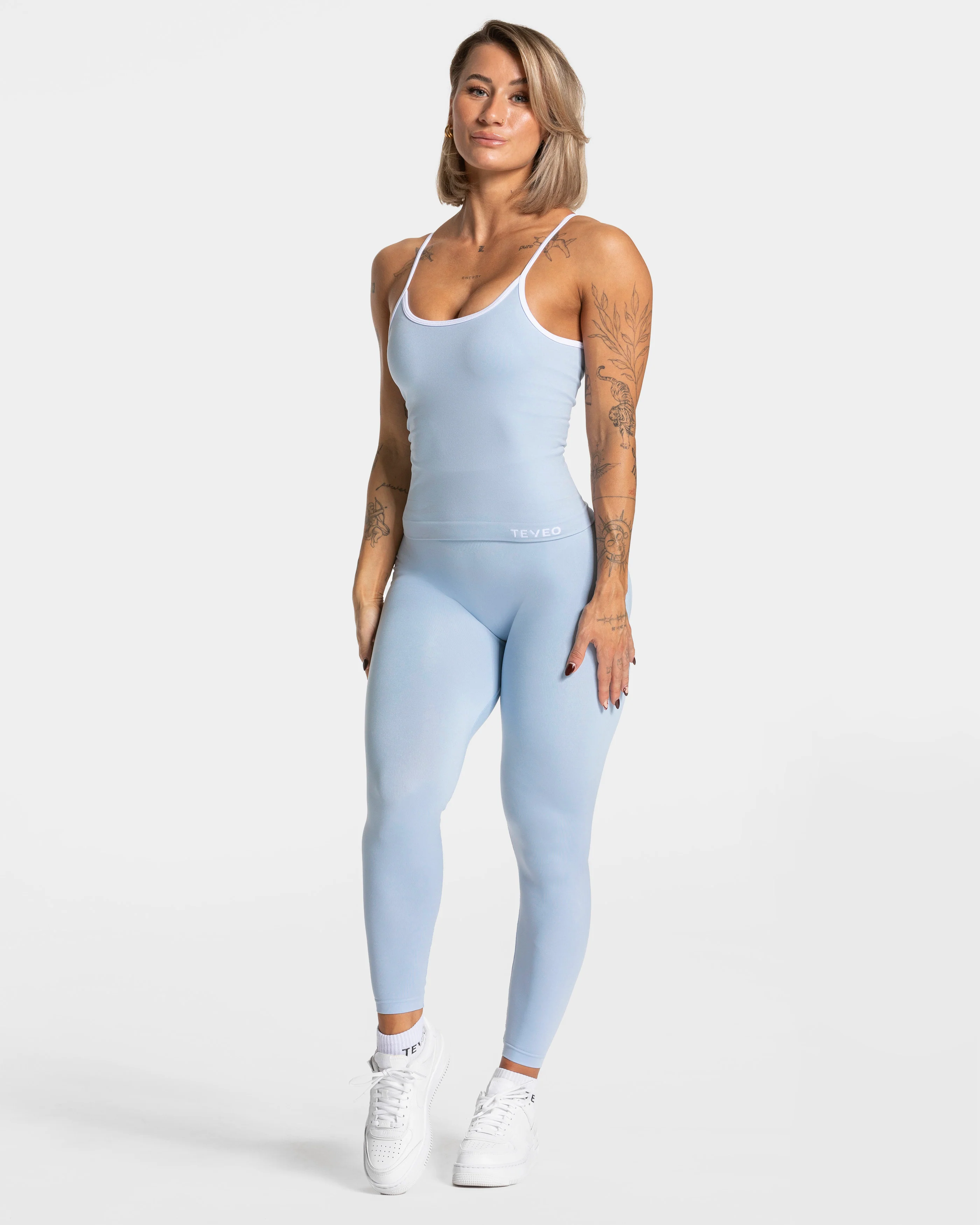 Contrastline Cami Top "Babyblau" - Image 3