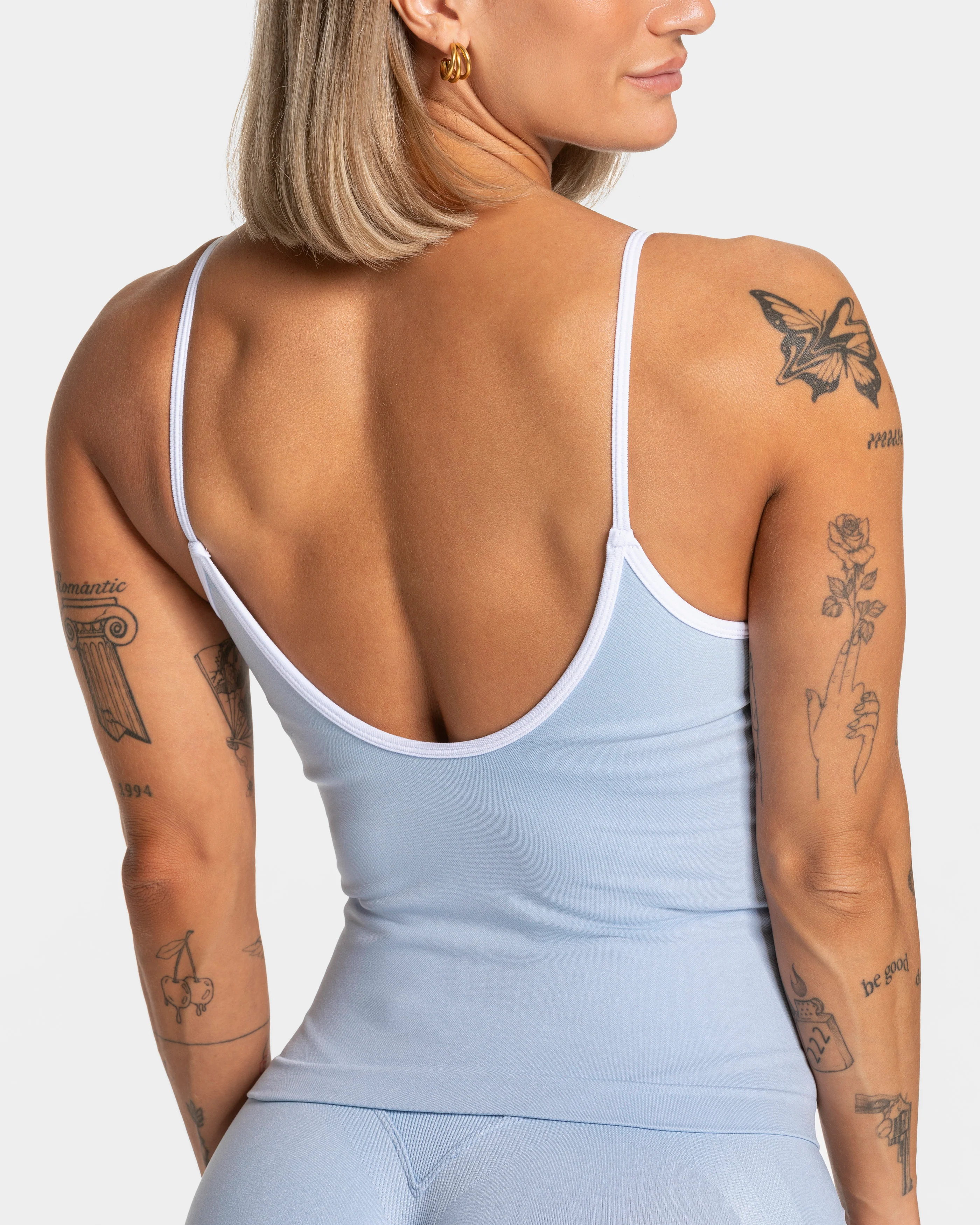 Contrastline Cami Top "Babyblau" - Image 4