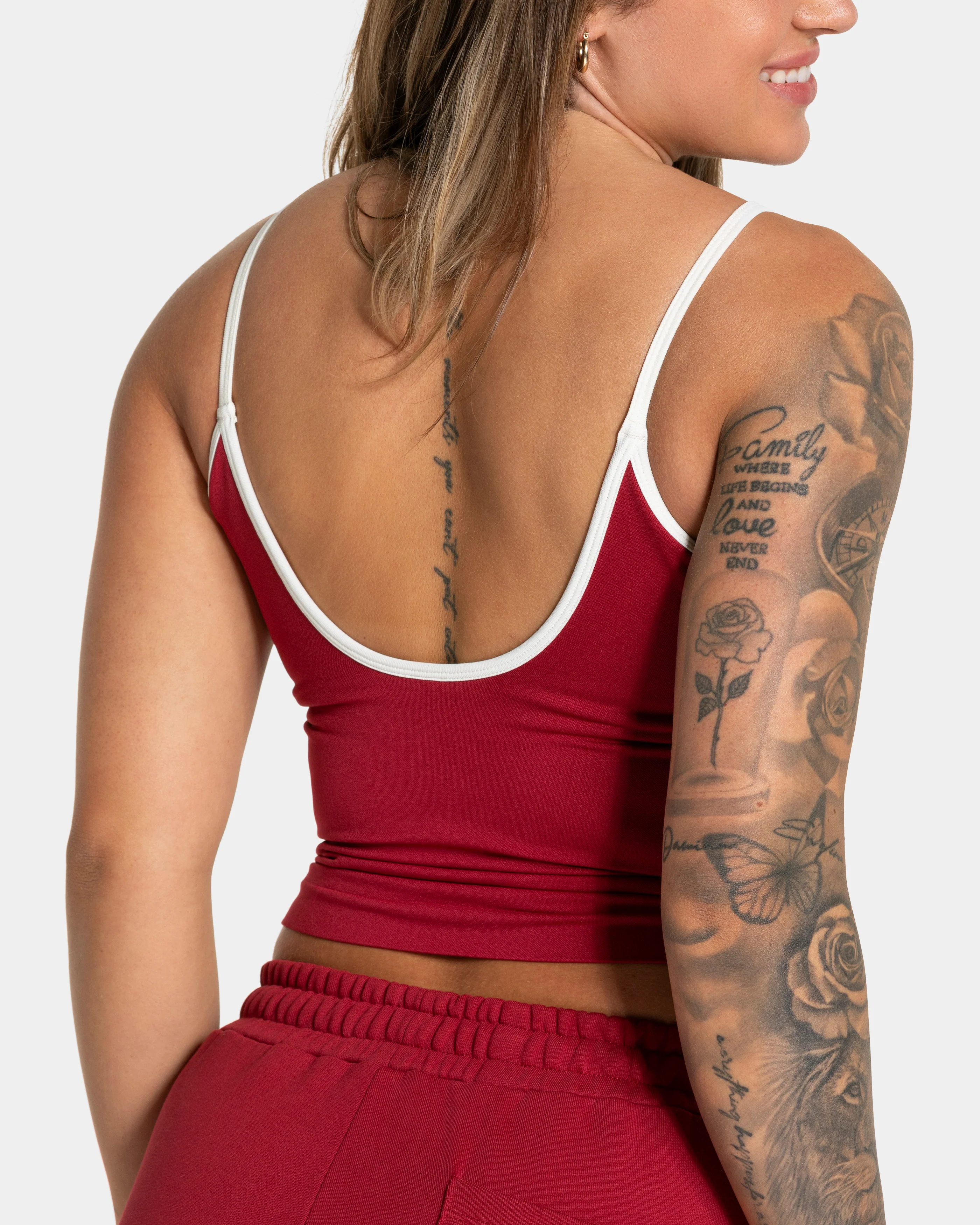 Contrastline Cami Top "Cherry" - Image 4