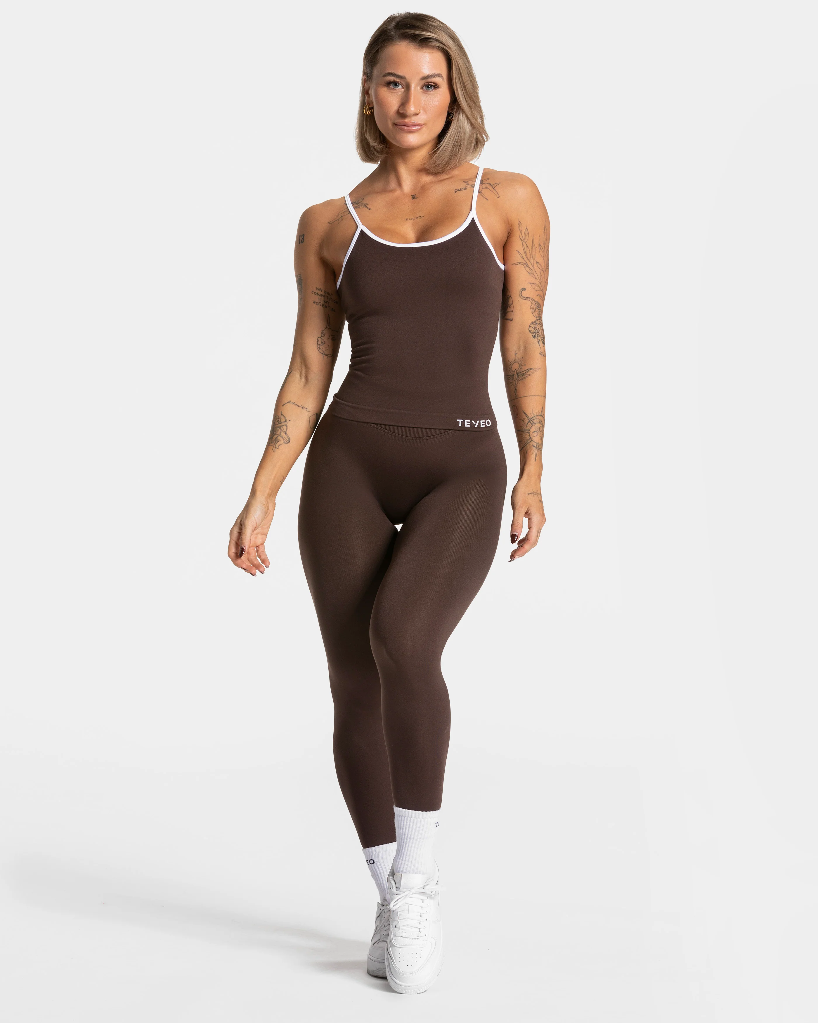 Contrastline Cami Top "Espresso" - Image 3