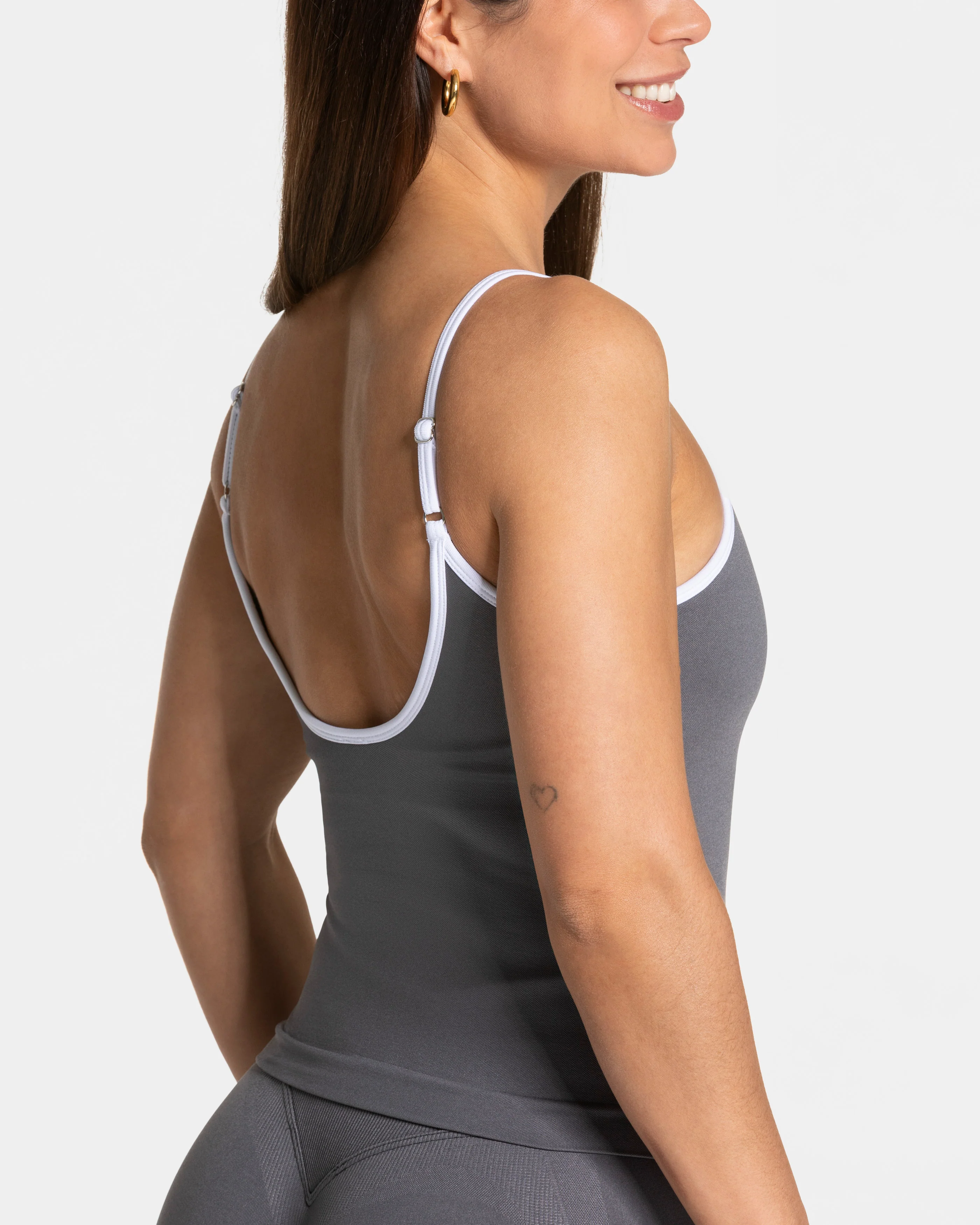 Contrastline Cami Top "Graphit" - Image 4