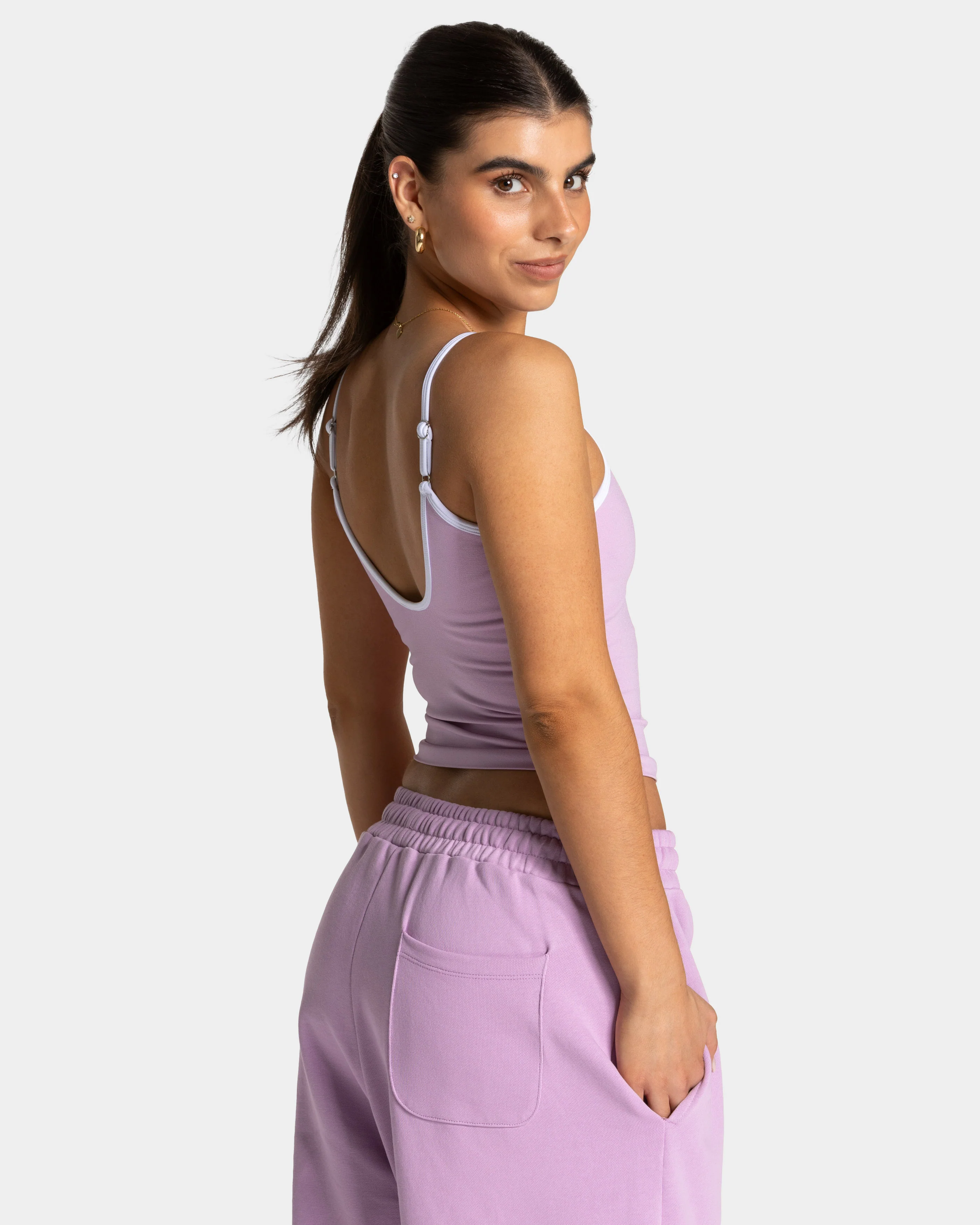 Contrastline Cami Top "Orchid" - Image 2